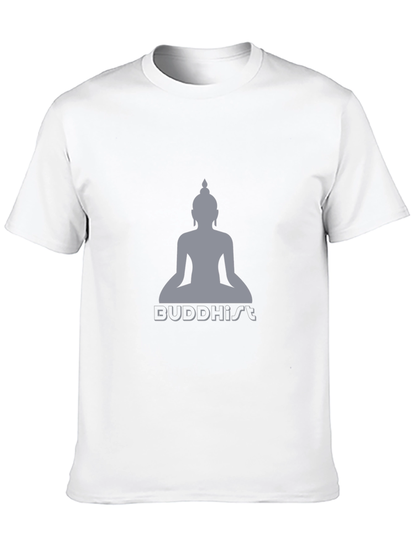 Buddhism Graphic Print T-Shirt