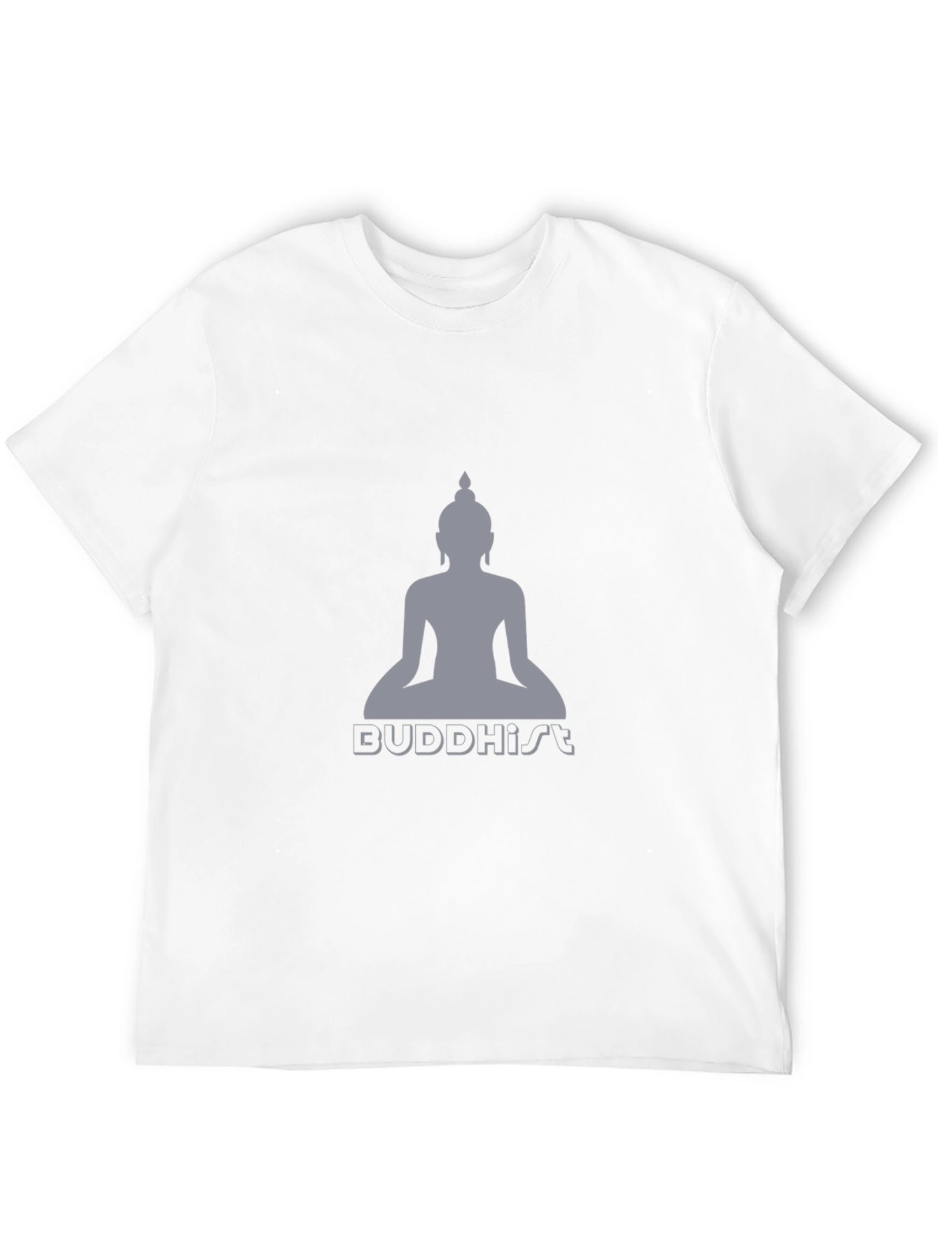Buddhism Graphic Print T-Shirt