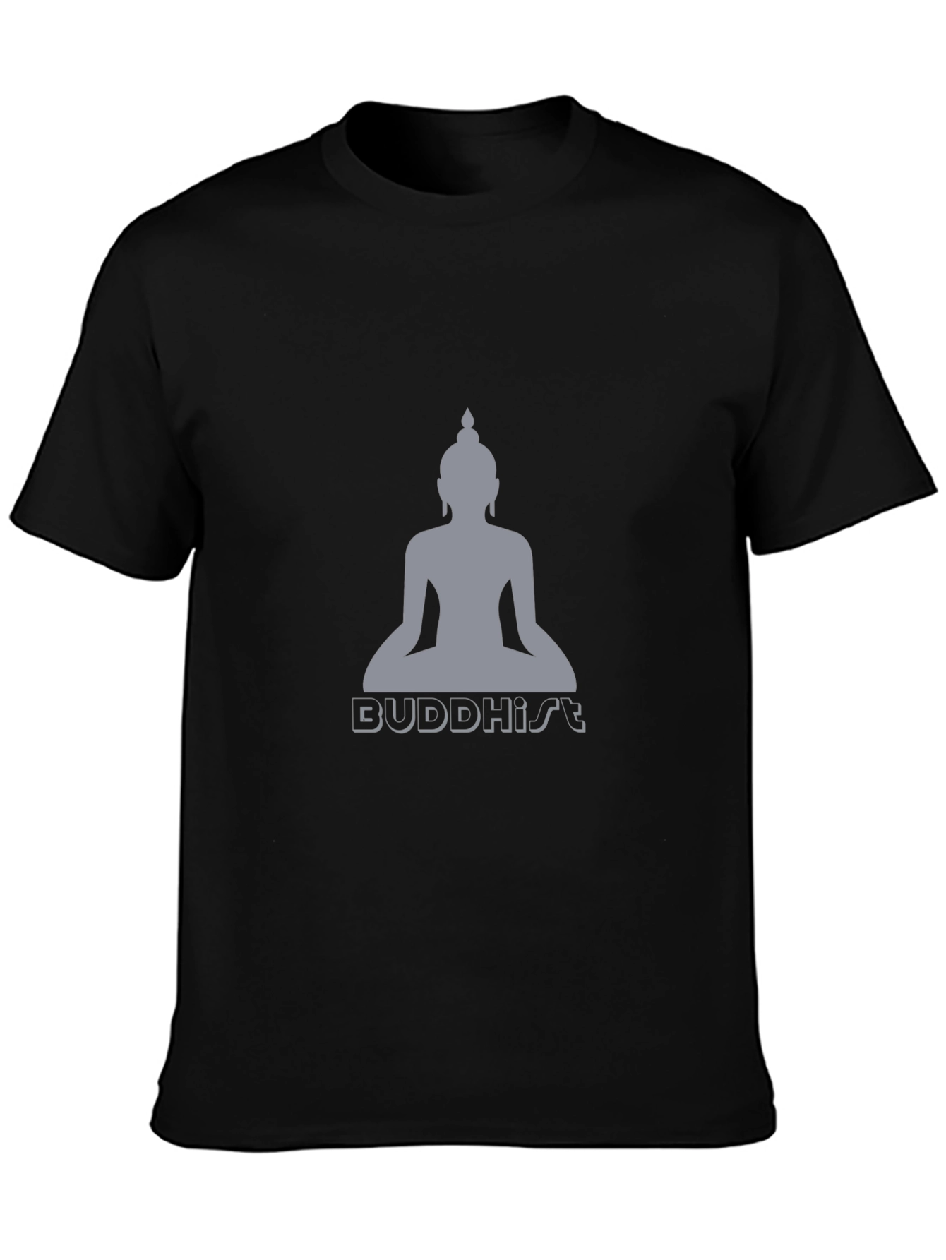 Buddhism Graphic Print T-Shirt