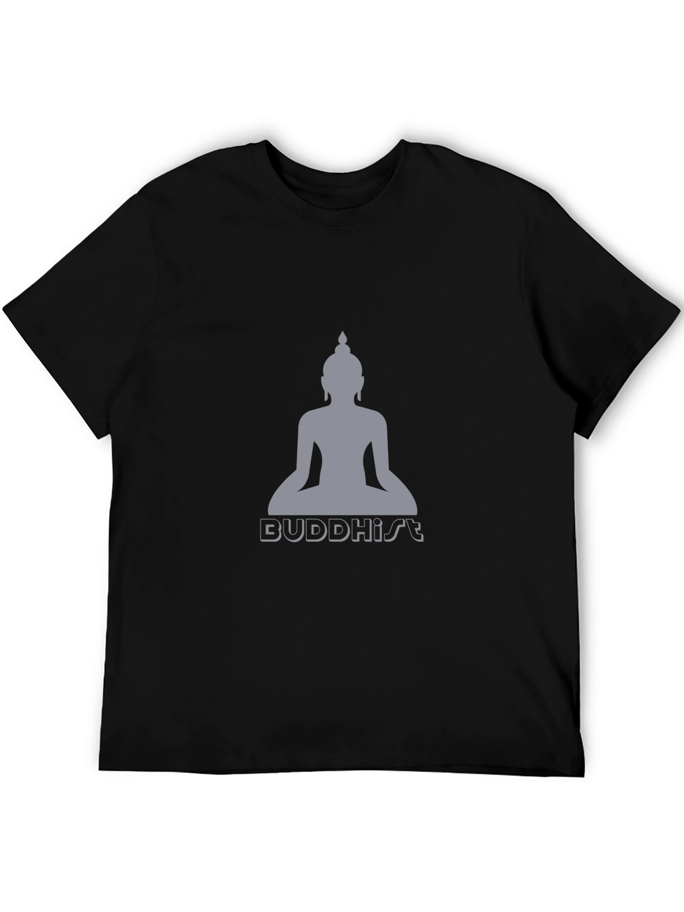 Buddhism Graphic Print T-Shirt