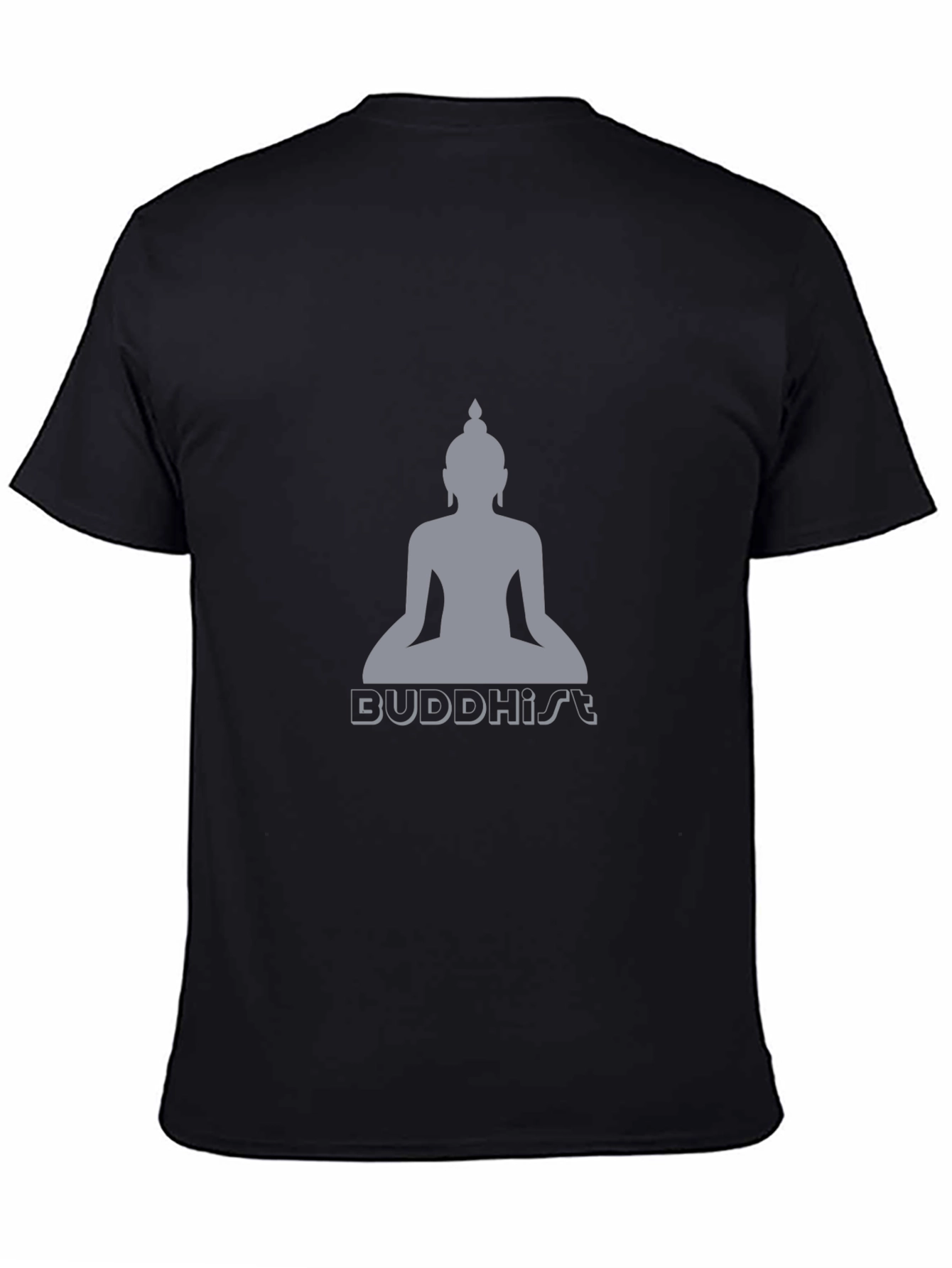 Buddhism Graphic Print T-Shirt