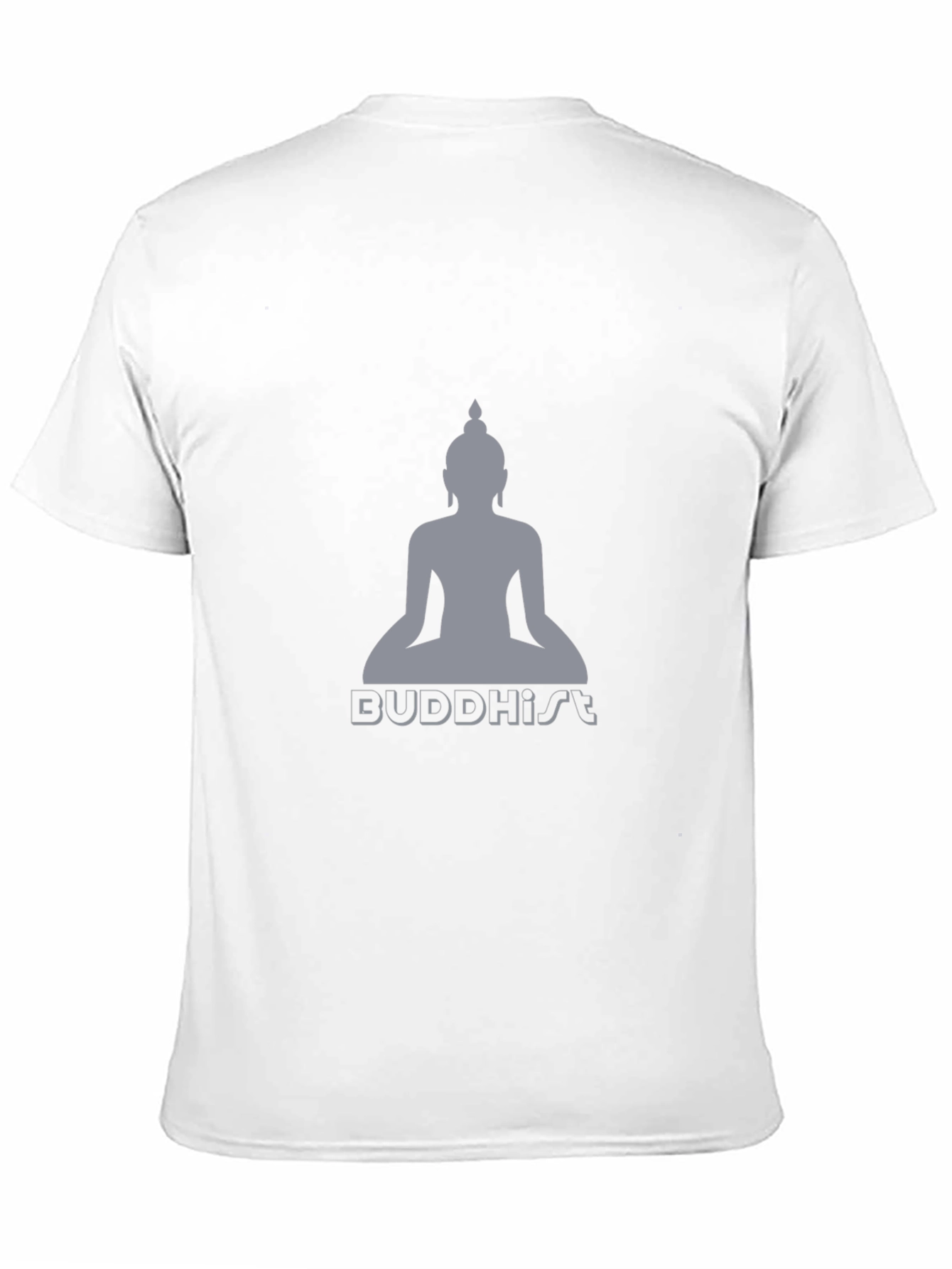 Buddhism Graphic Print T-Shirt