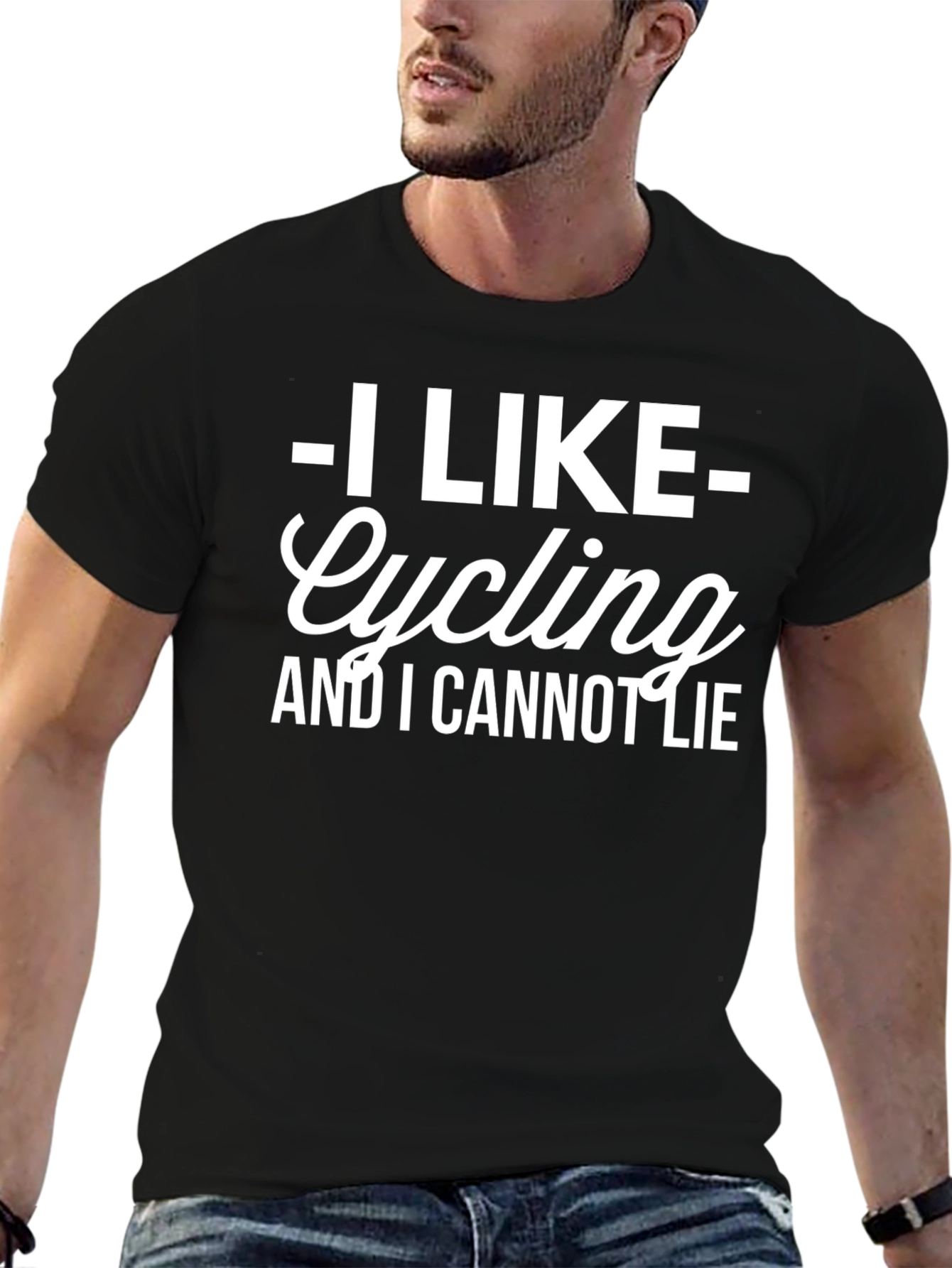 I Like Cycling Graphic T-Shirt