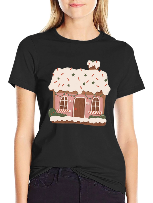 Gingerbread House T-Shirt - Holiday Cheer!