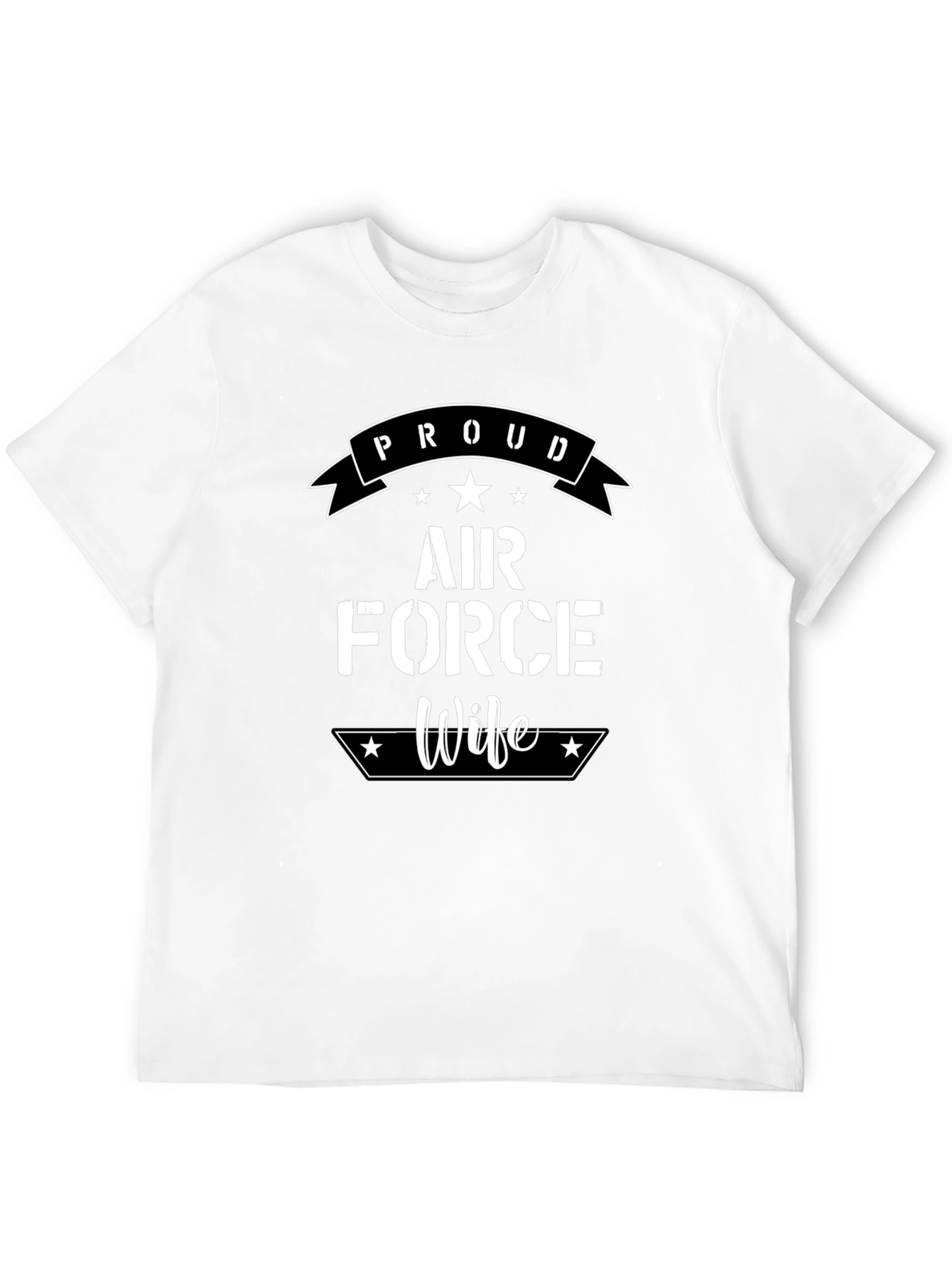 Proud Air Force Wife Graphic T-Shirt