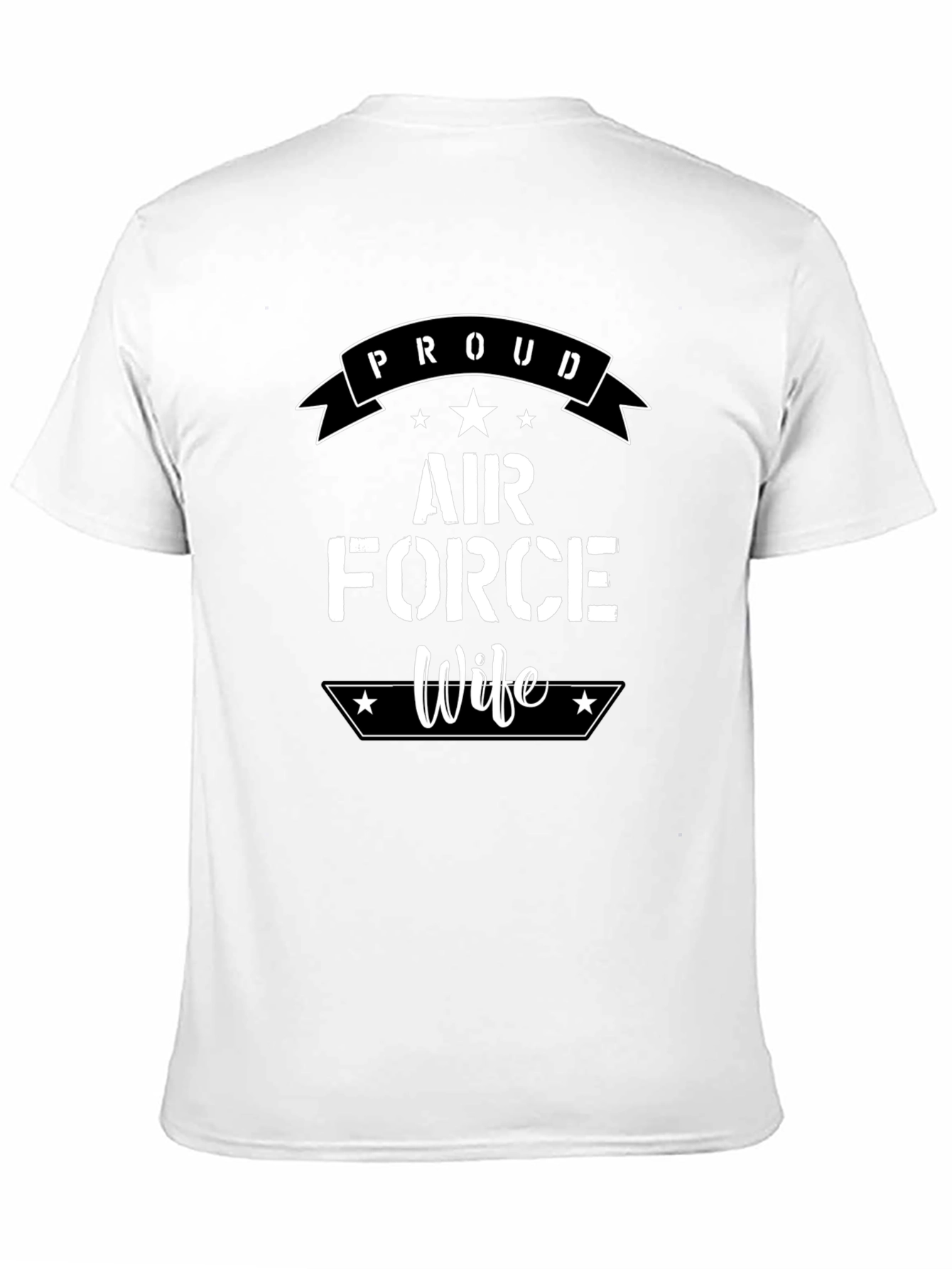 Proud Air Force Wife Graphic T-Shirt