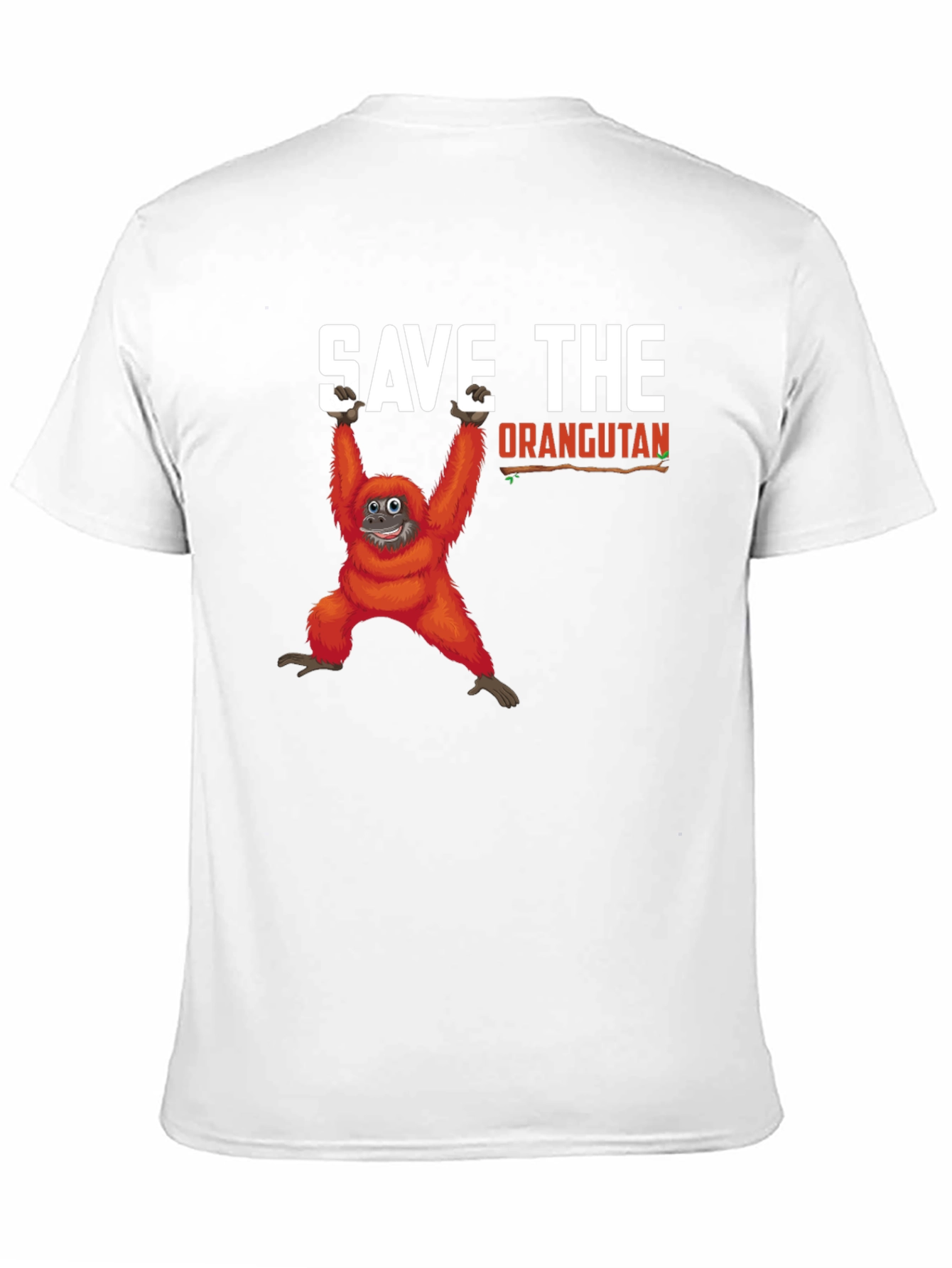 Save the Orangutan Graphic T-Shirt