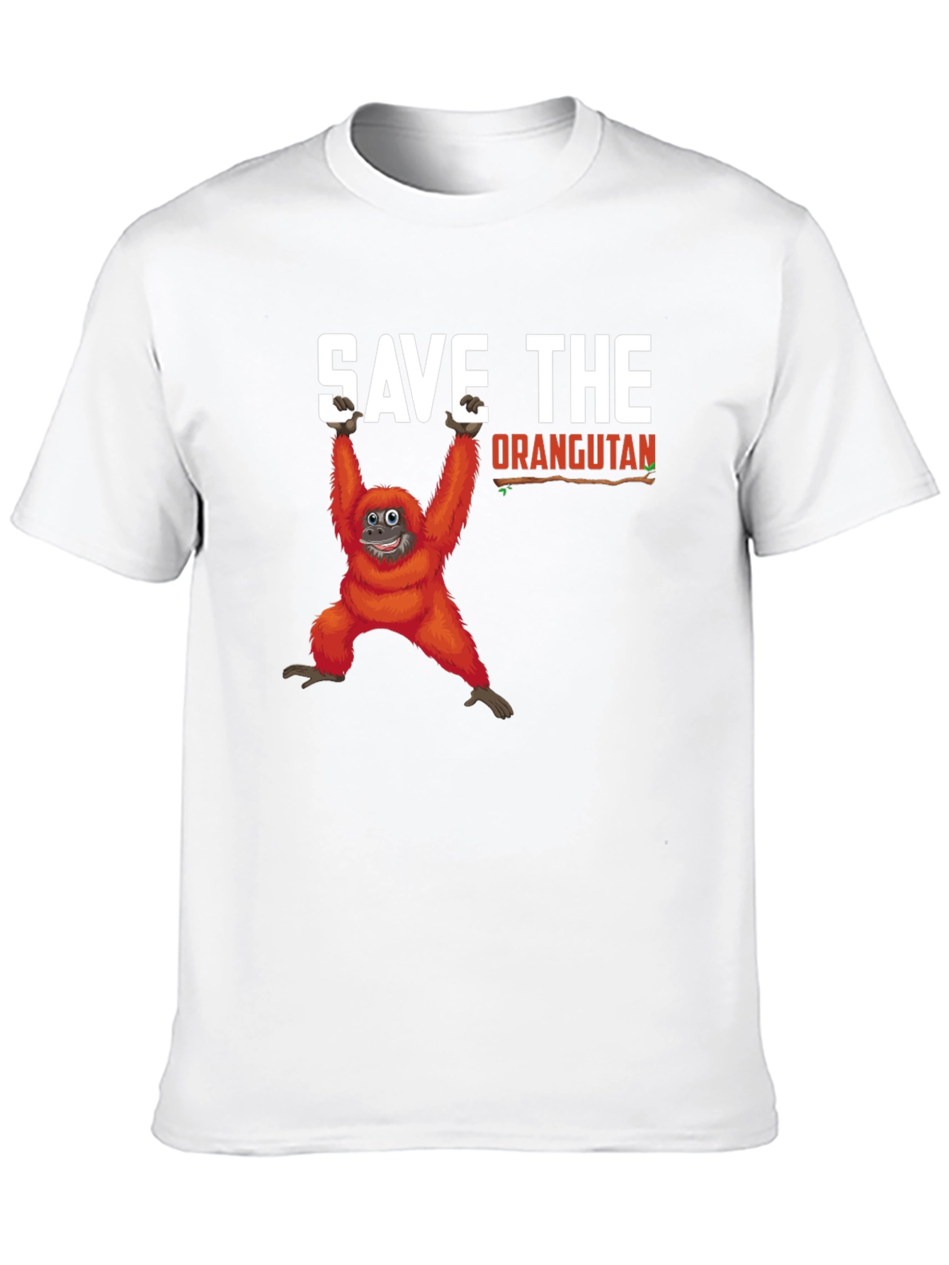 Save the Orangutan Graphic T-Shirt
