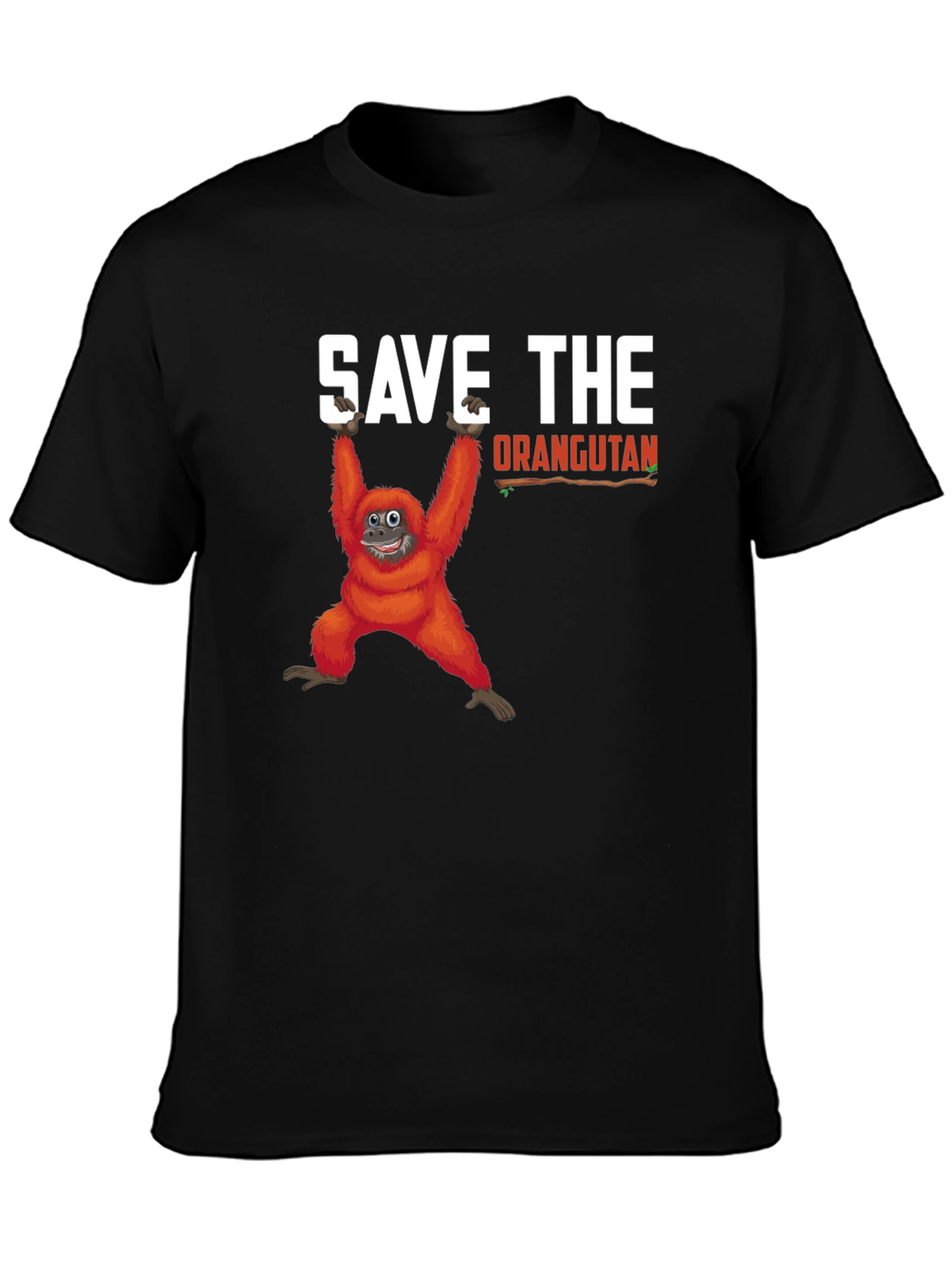 Save the Orangutan Graphic T-Shirt