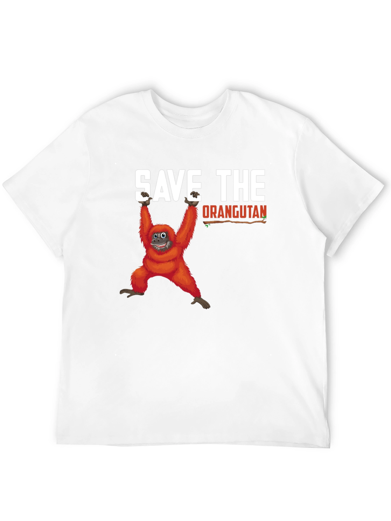 Save the Orangutan Graphic T-Shirt