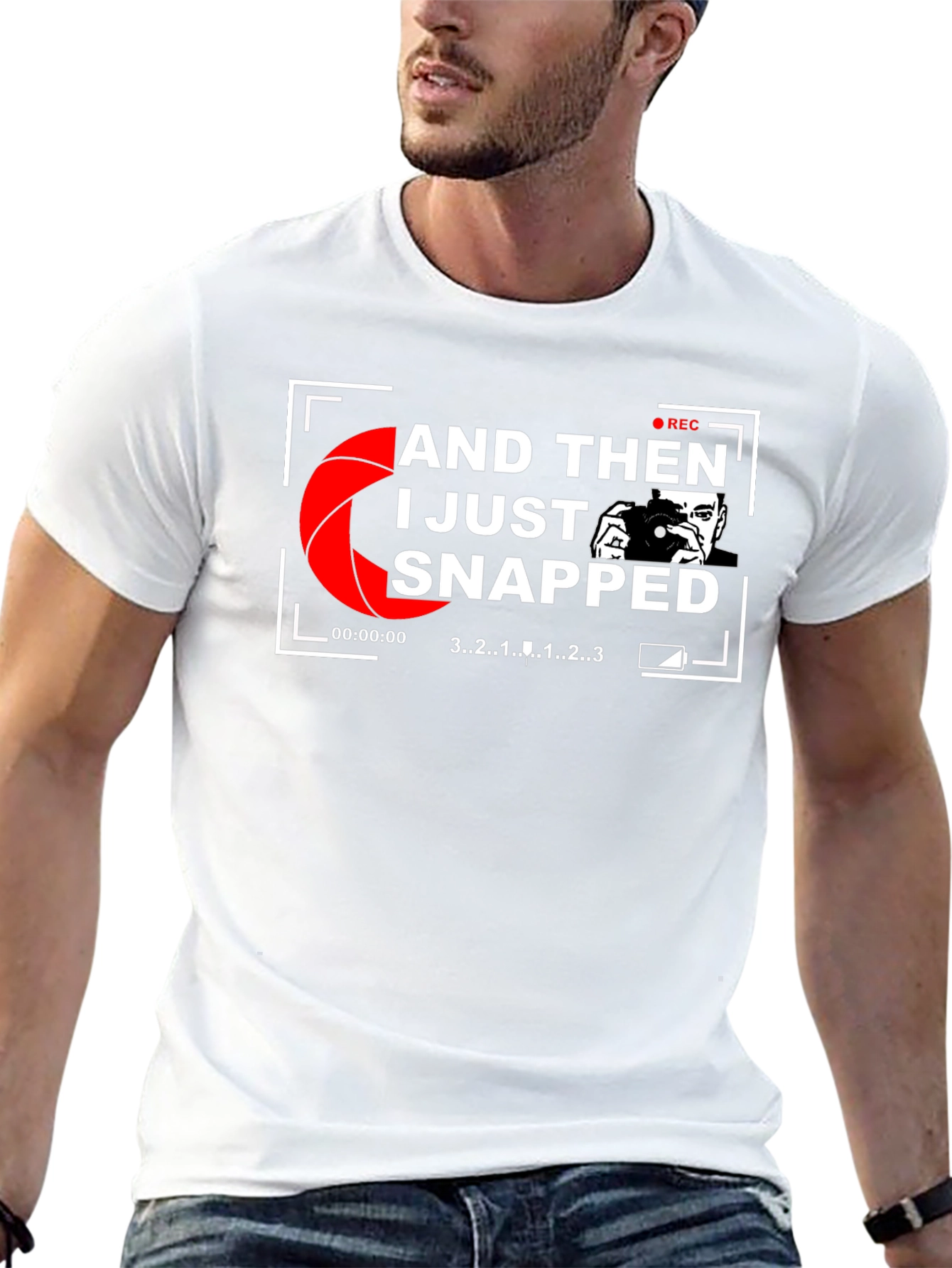 I Just Snapped Photographer Graphic T-Shirt