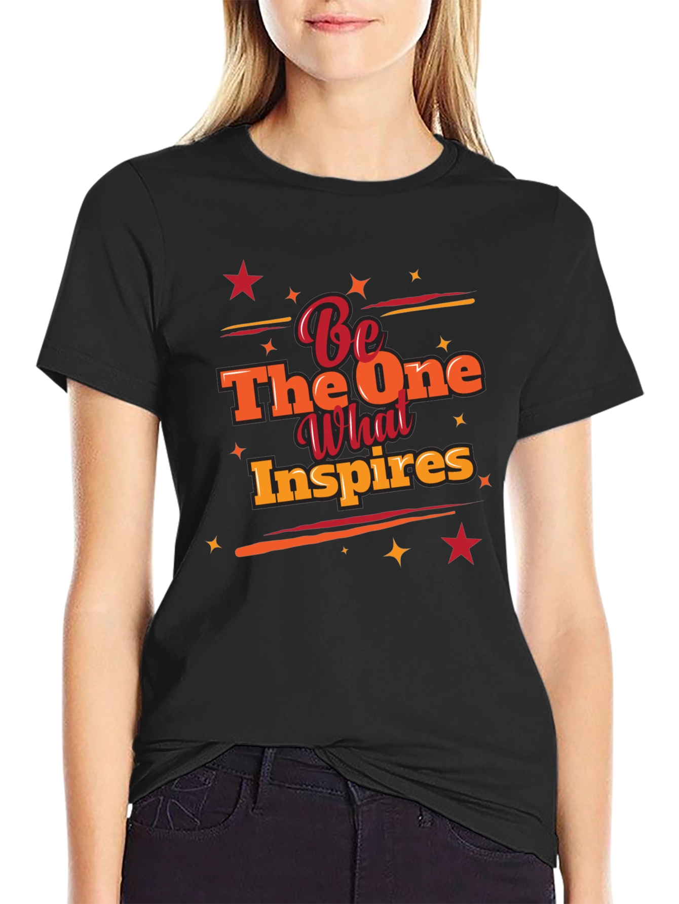 Inspirational Graphic Tee - Be The One What Inspires