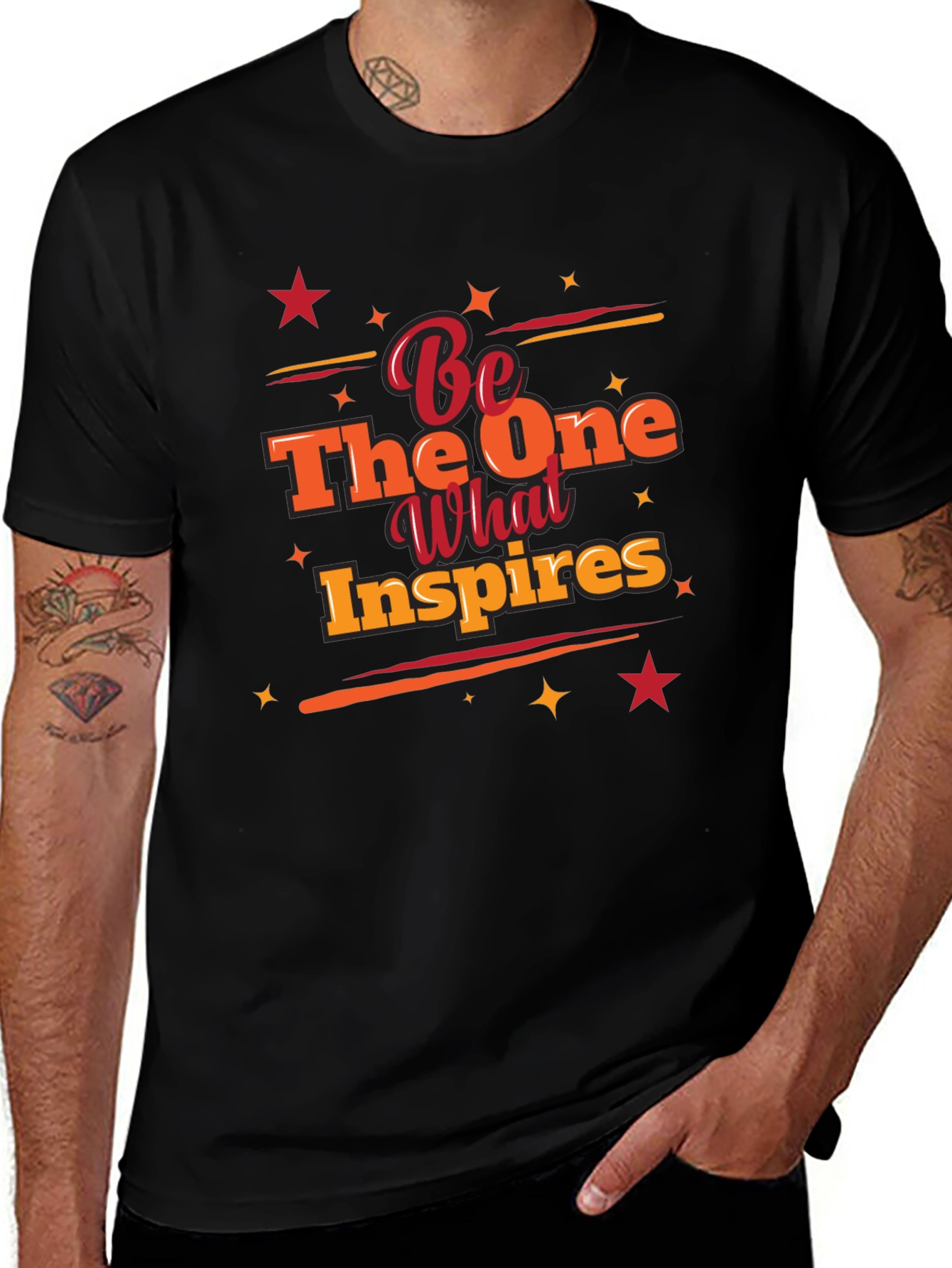 Inspirational Graphic Tee - Be The One What Inspires