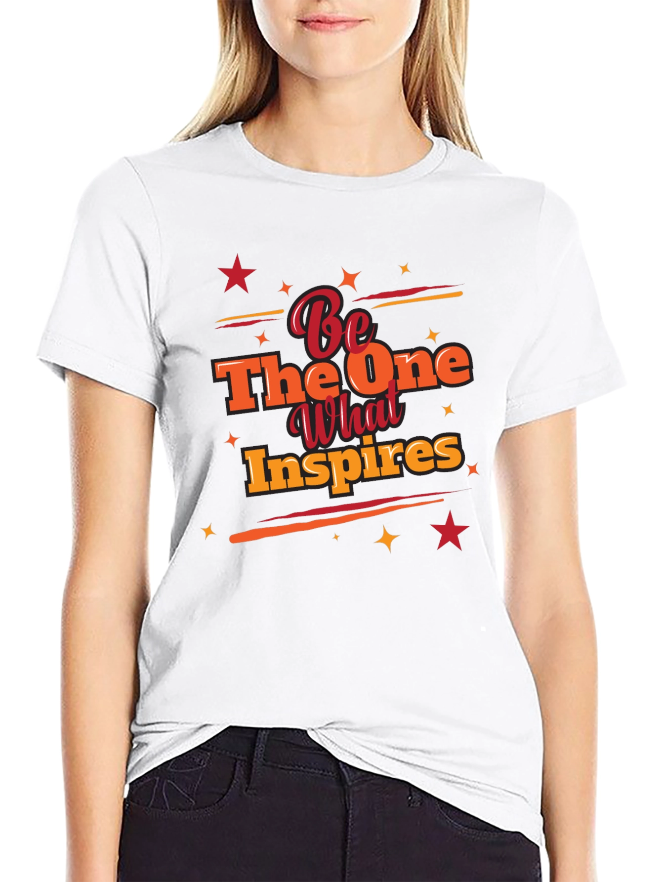 Inspirational Graphic Tee - Be The One What Inspires