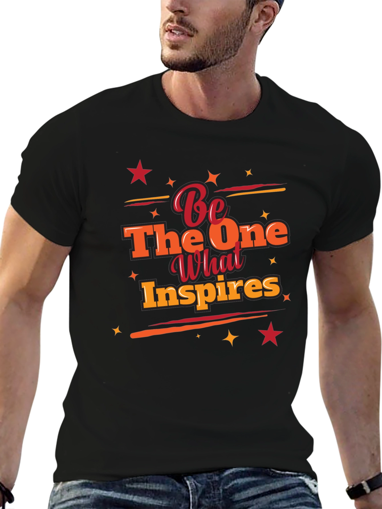 Inspirational Graphic Tee - Be The One What Inspires