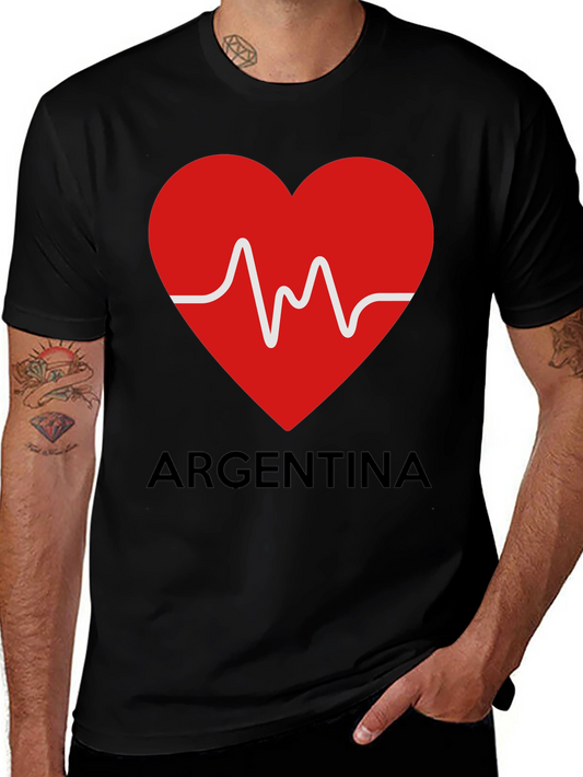 Argentina Heartbeat T-Shirt