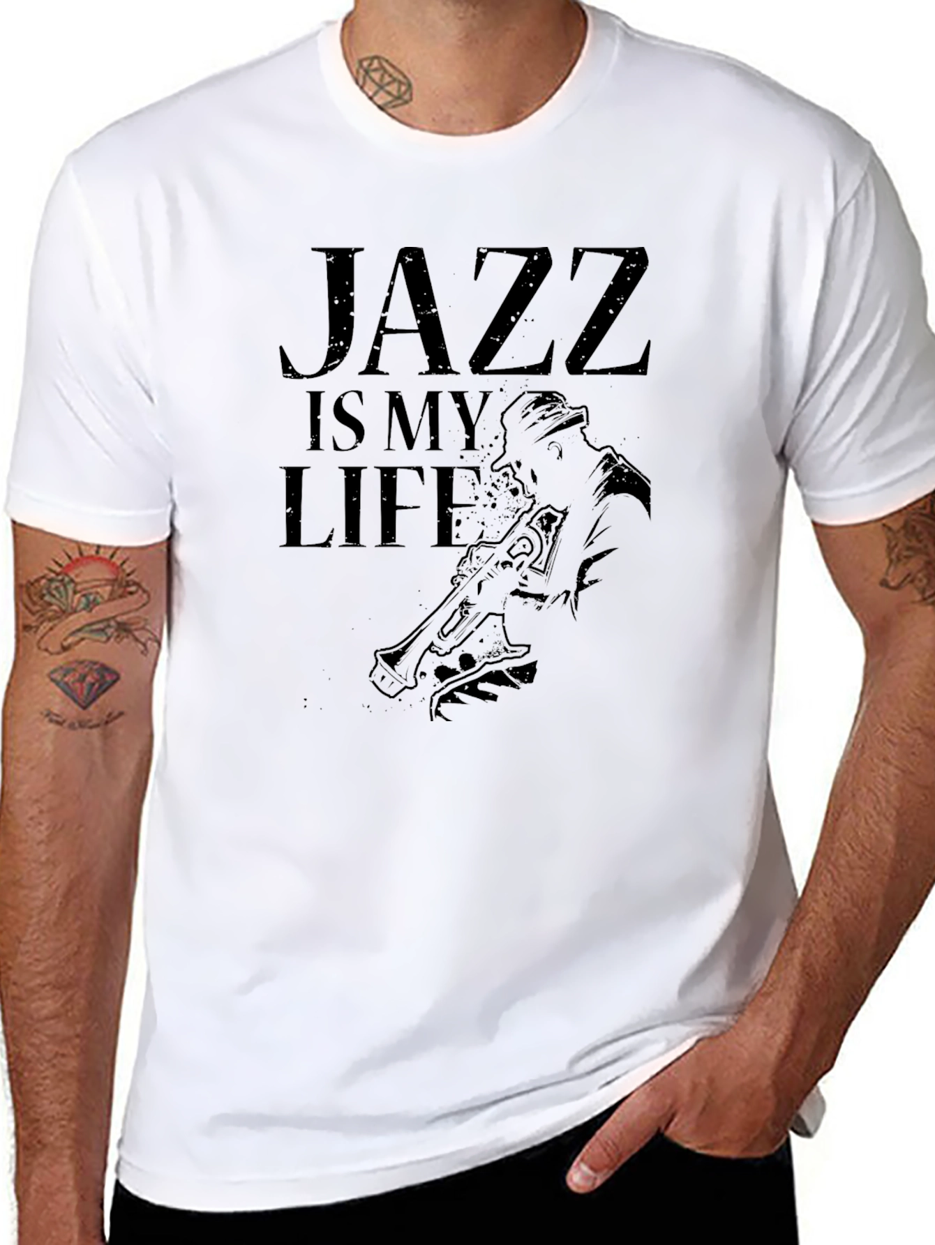 Jazz is My Life Graphic T-Shirt