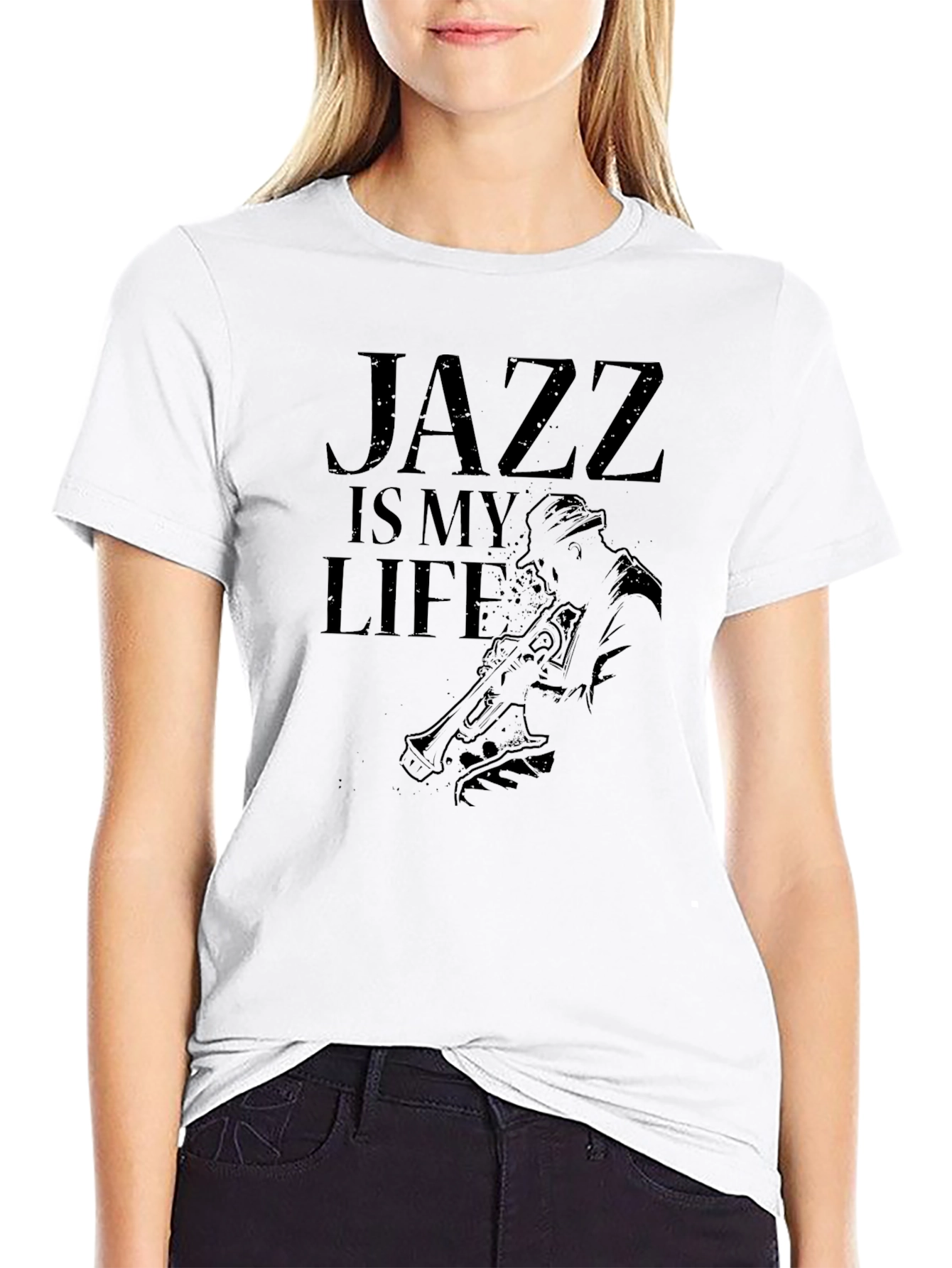 Jazz is My Life Graphic T-Shirt