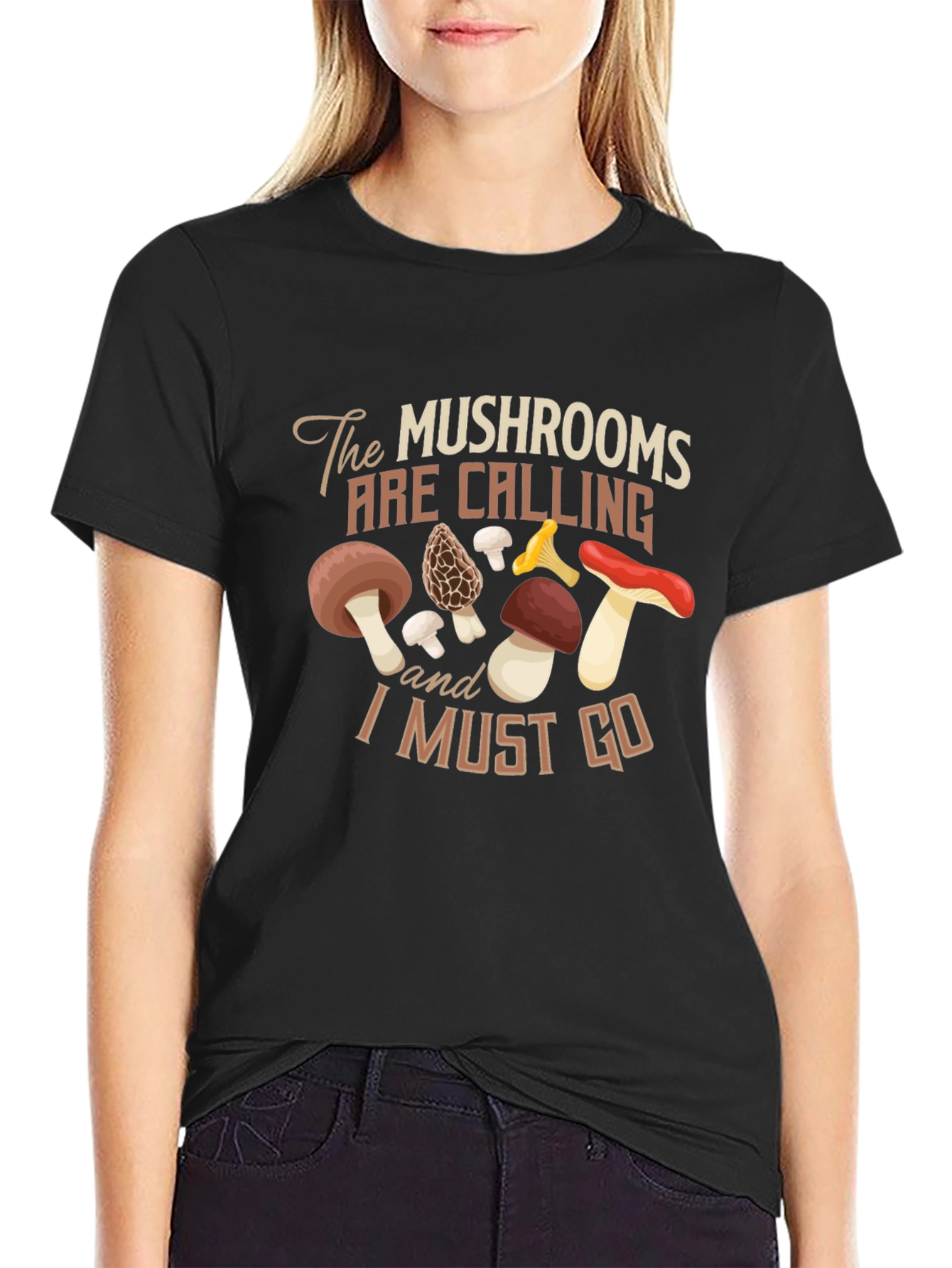The Mushrooms Are Calling T-Shirt