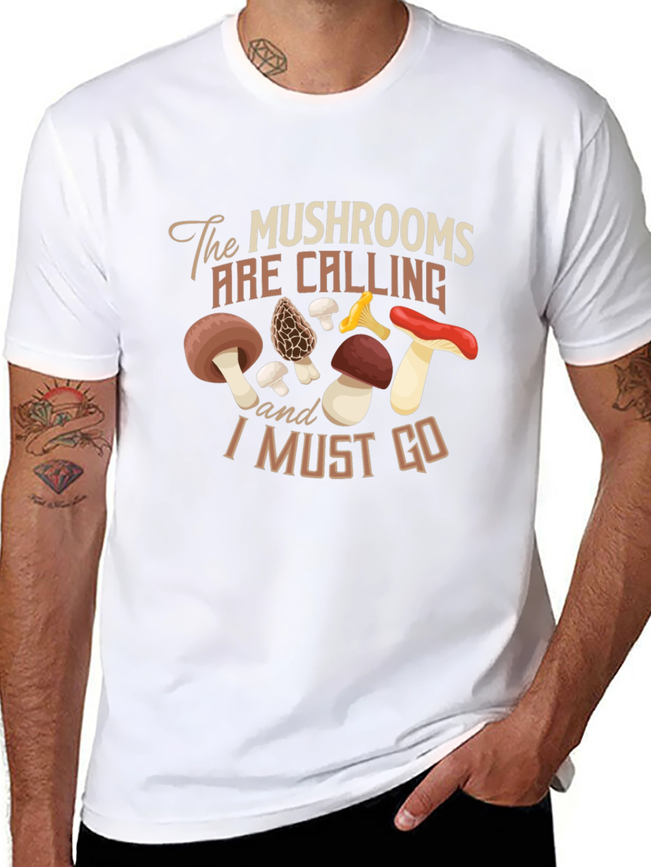 The Mushrooms Are Calling T-Shirt