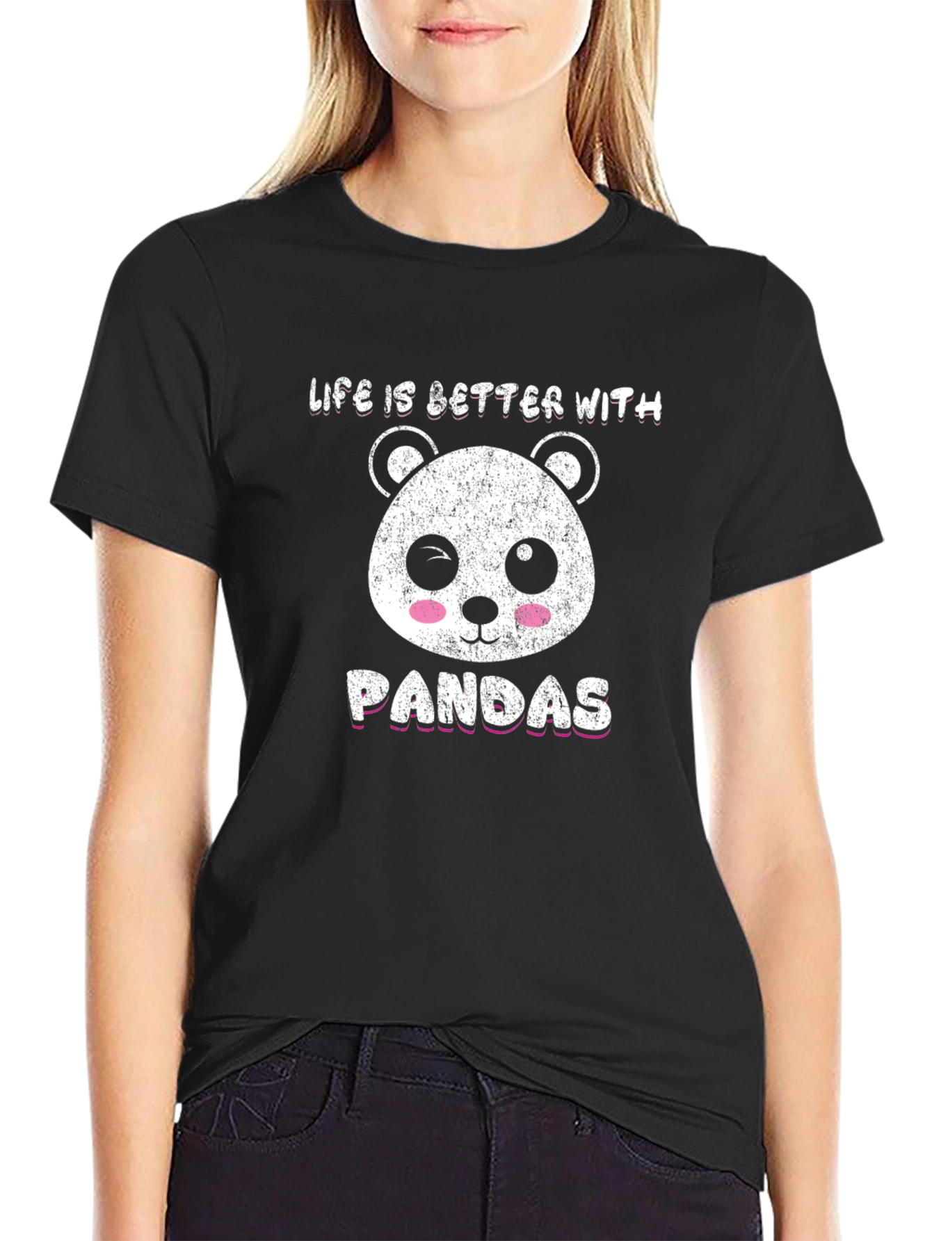 Life is Better with Pandas Graphic Tee