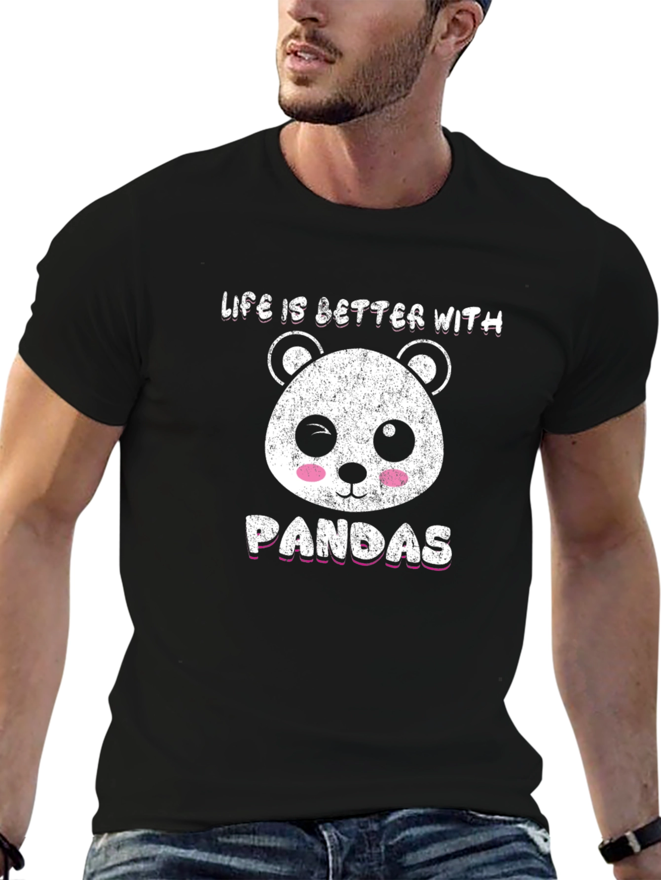 Life is Better with Pandas Graphic Tee