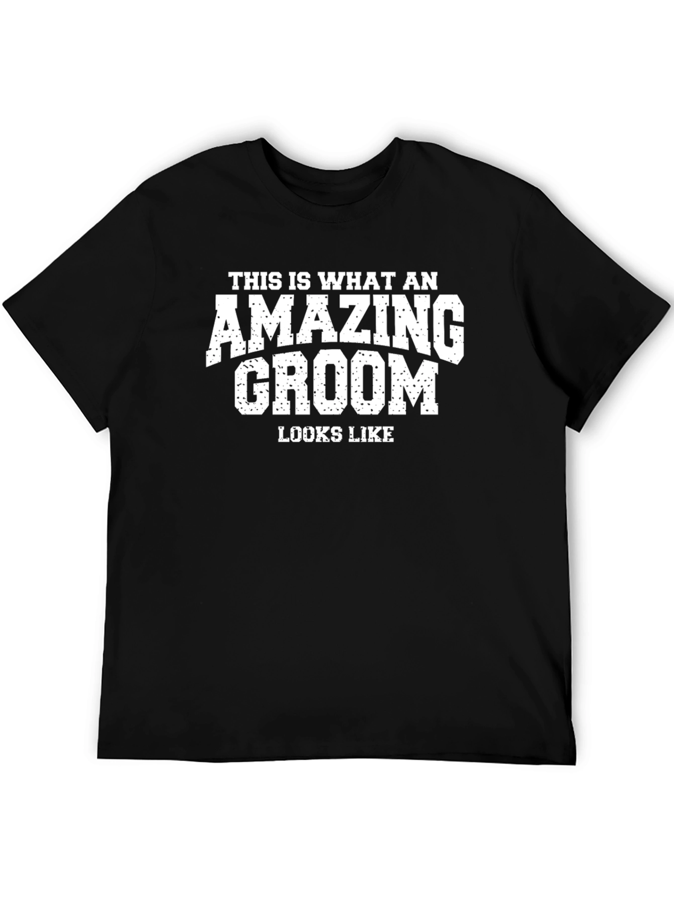 Amazing Groom T-Shirt - Wedding Party Apparel
