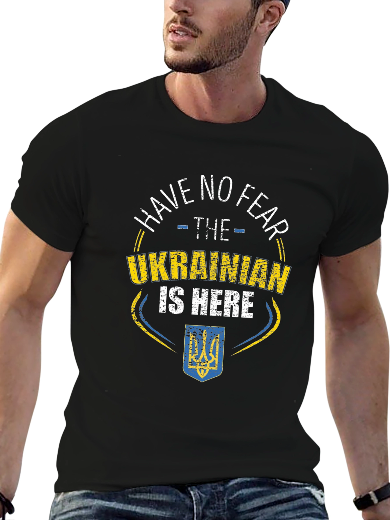 Ukrainian Pride Graphic Tee - Have No Fear