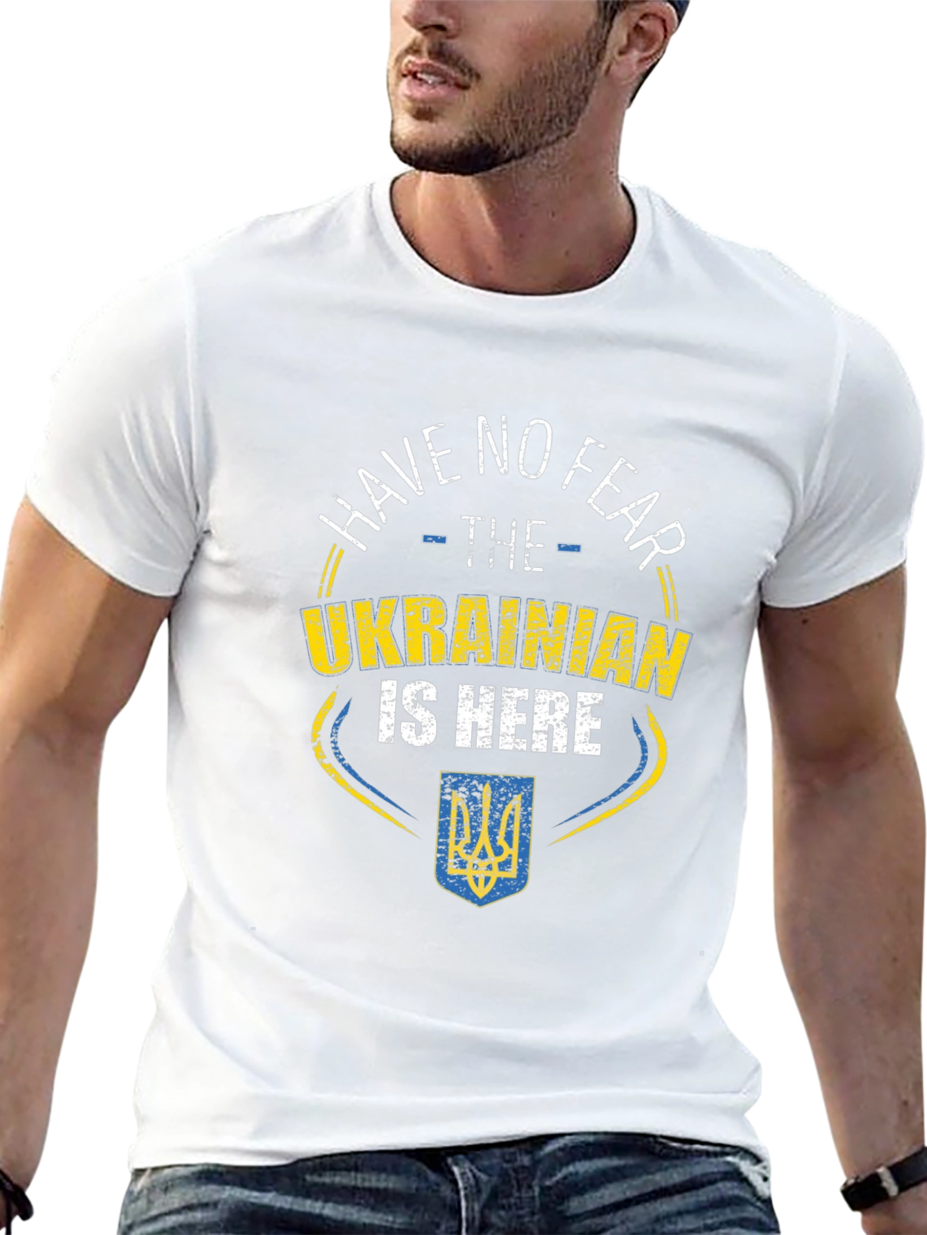 Ukrainian Pride Graphic Tee - Have No Fear