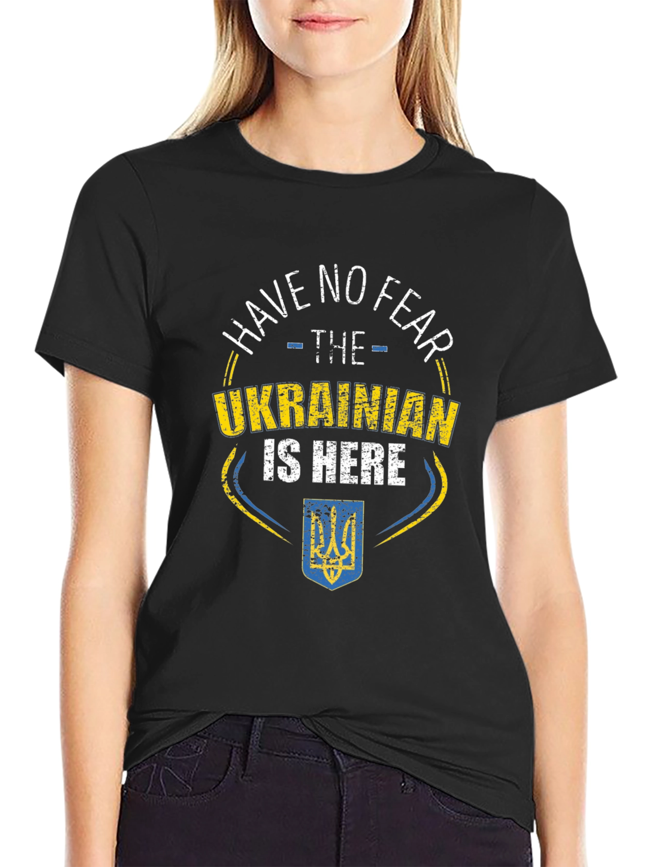 Ukrainian Pride Graphic Tee - Have No Fear