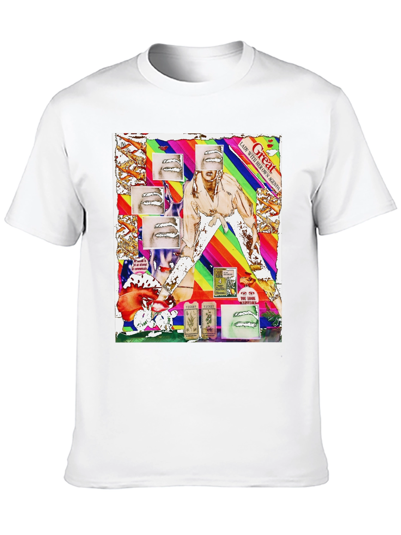 Unique Graphic Print T-Shirt