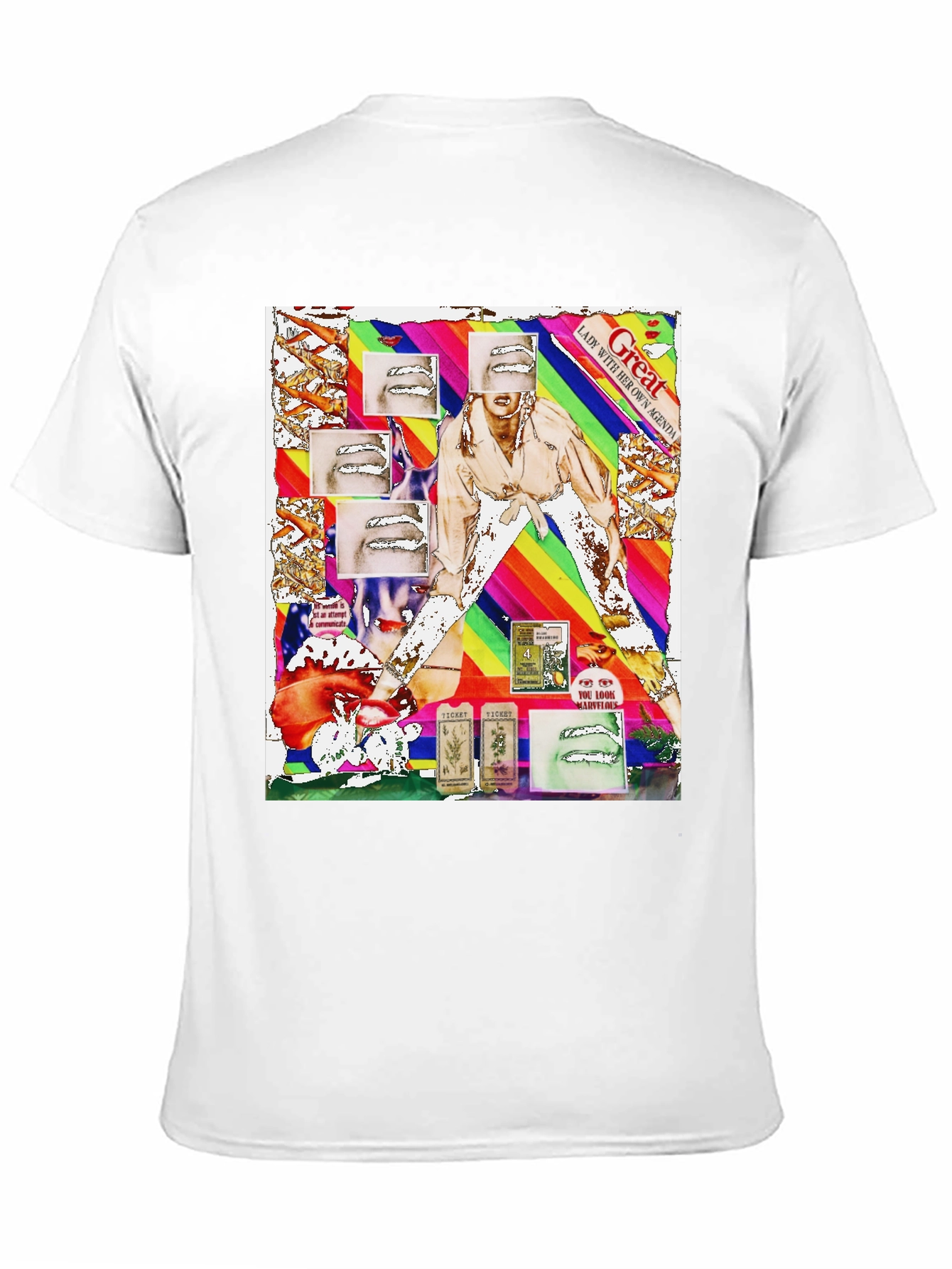 Unique Graphic Print T-Shirt