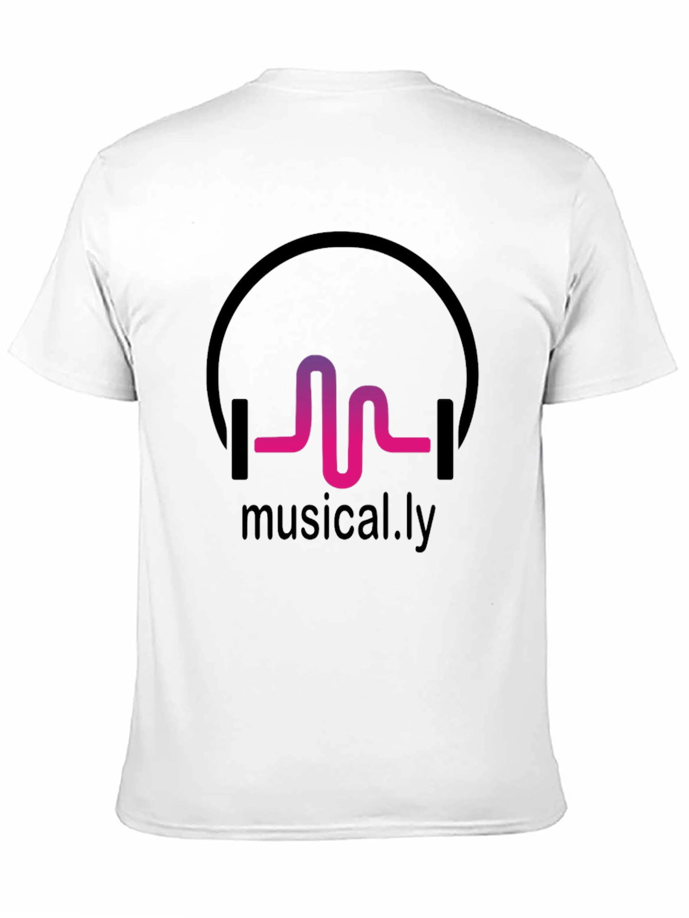 Musical.ly Black Graphic Tee