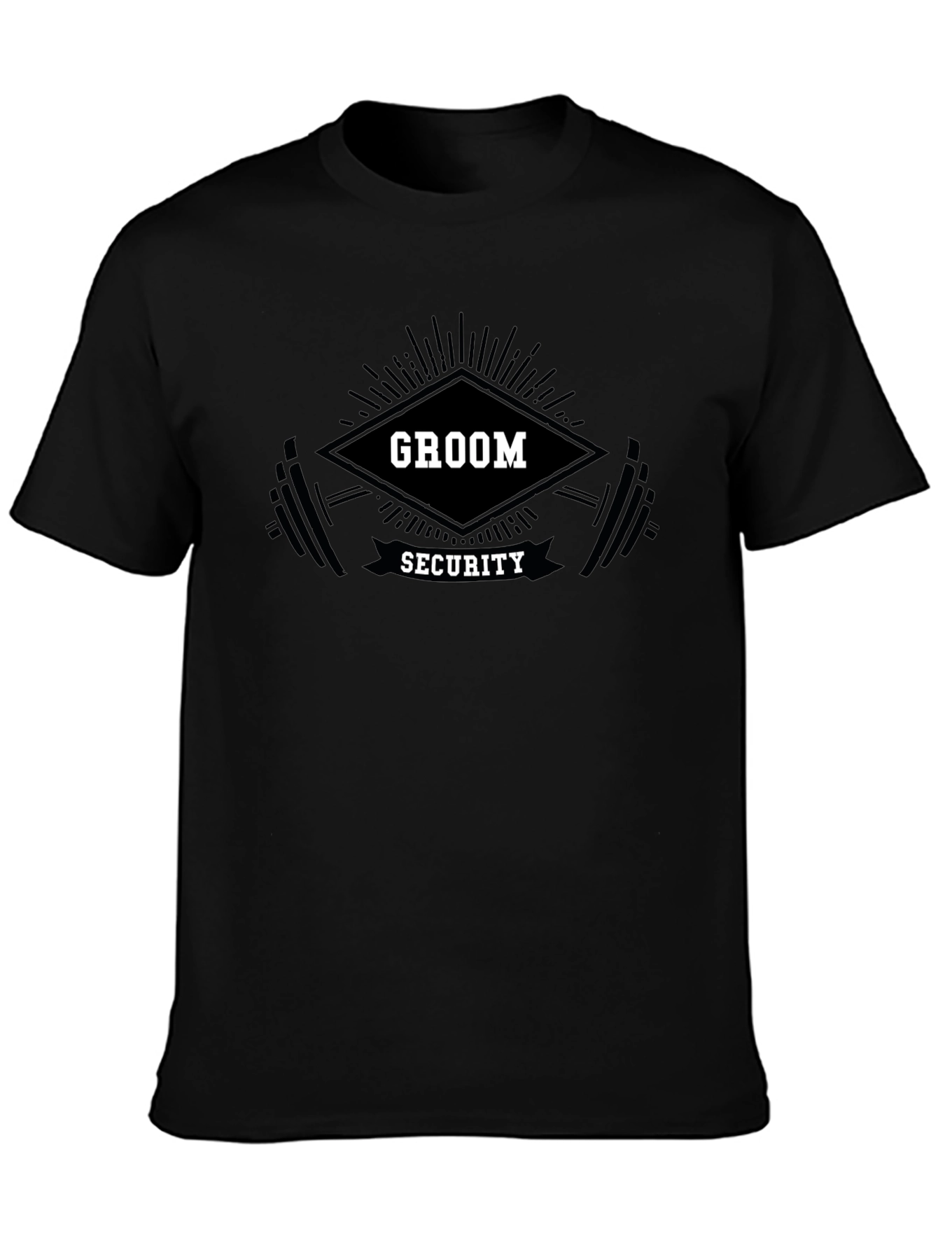Groom Security T-Shirt Funny Wedding Party Tee