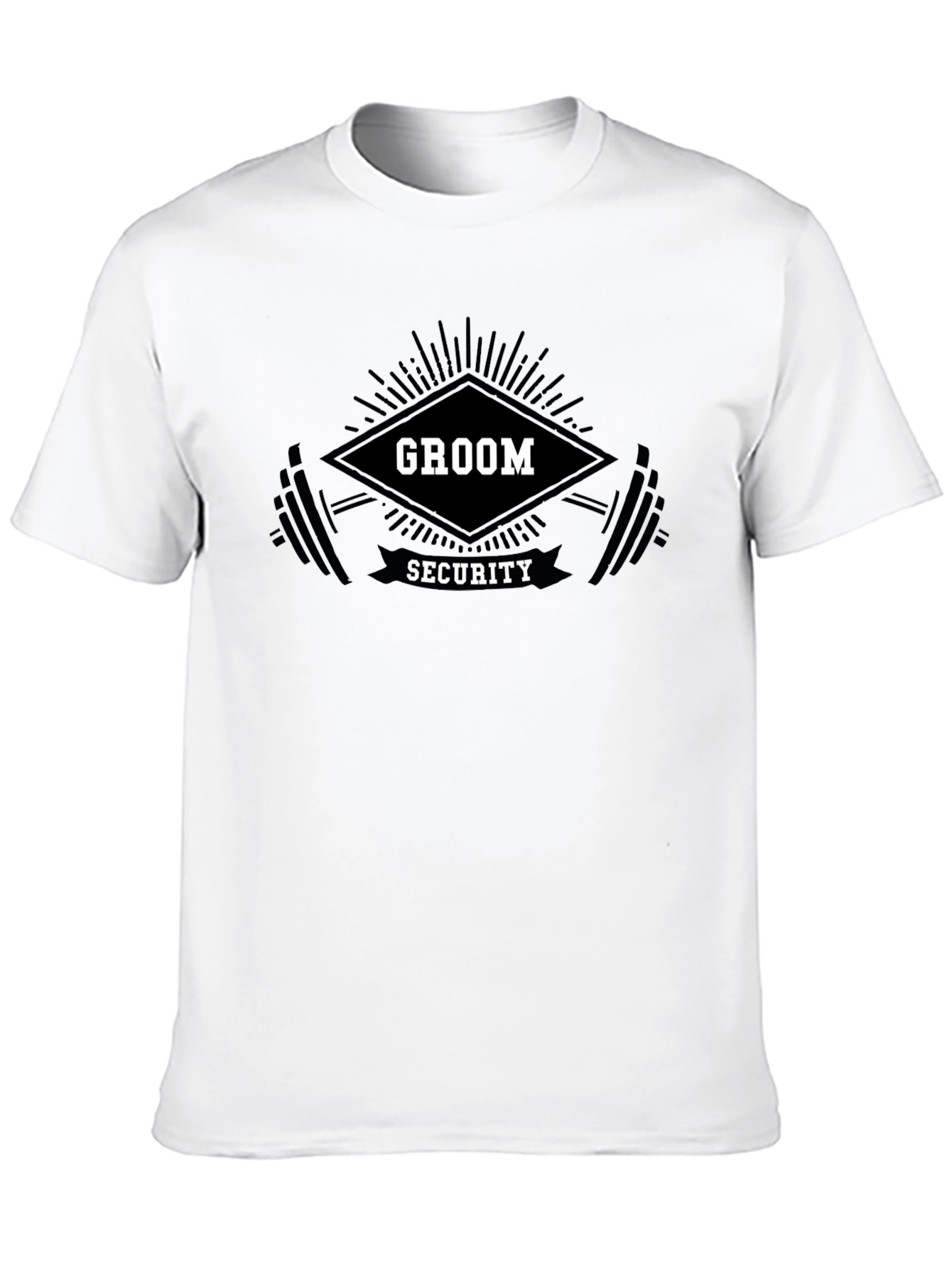 Groom Security T-Shirt Funny Wedding Party Tee