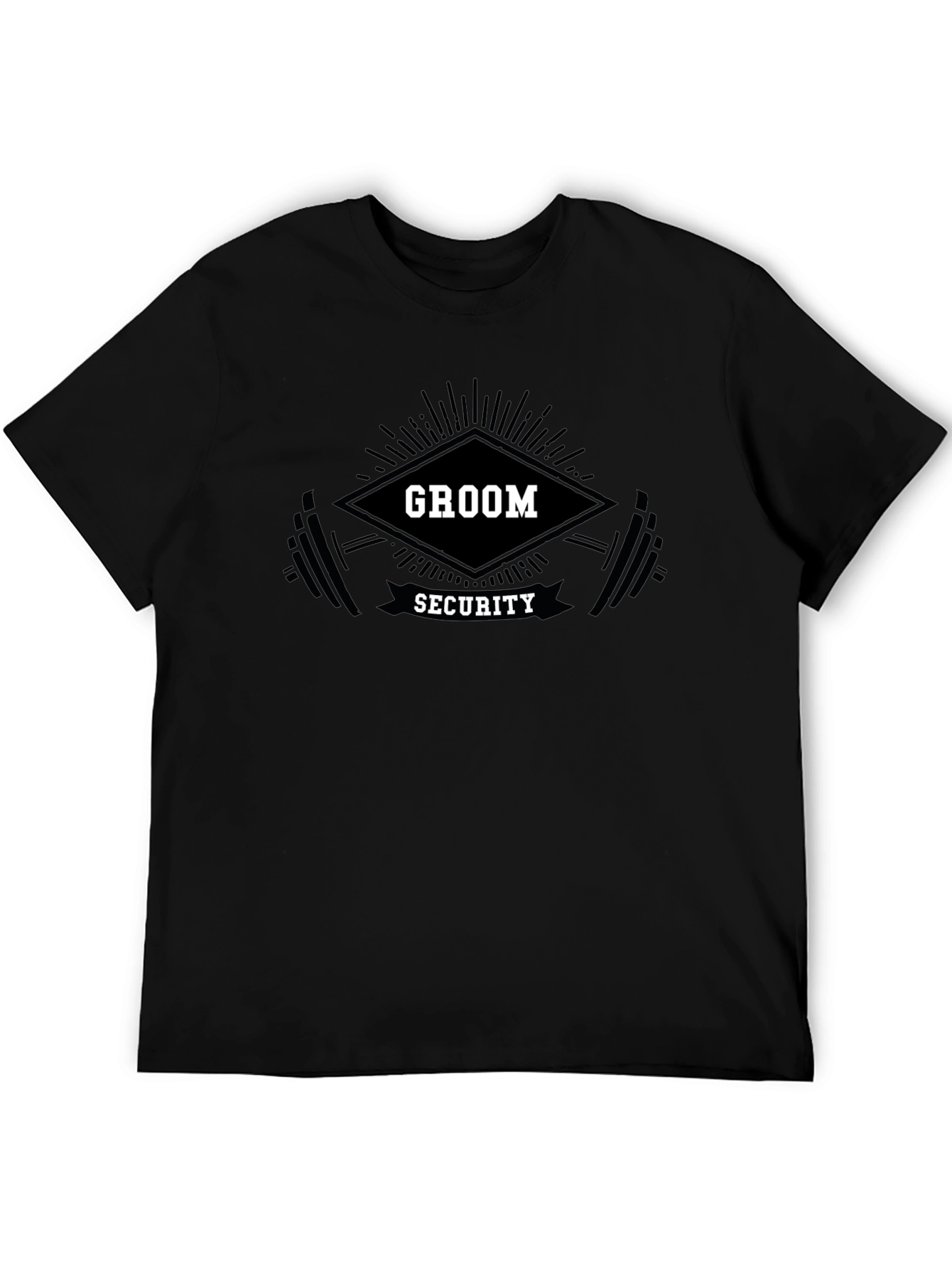 Groom Security T-Shirt Funny Wedding Party Tee