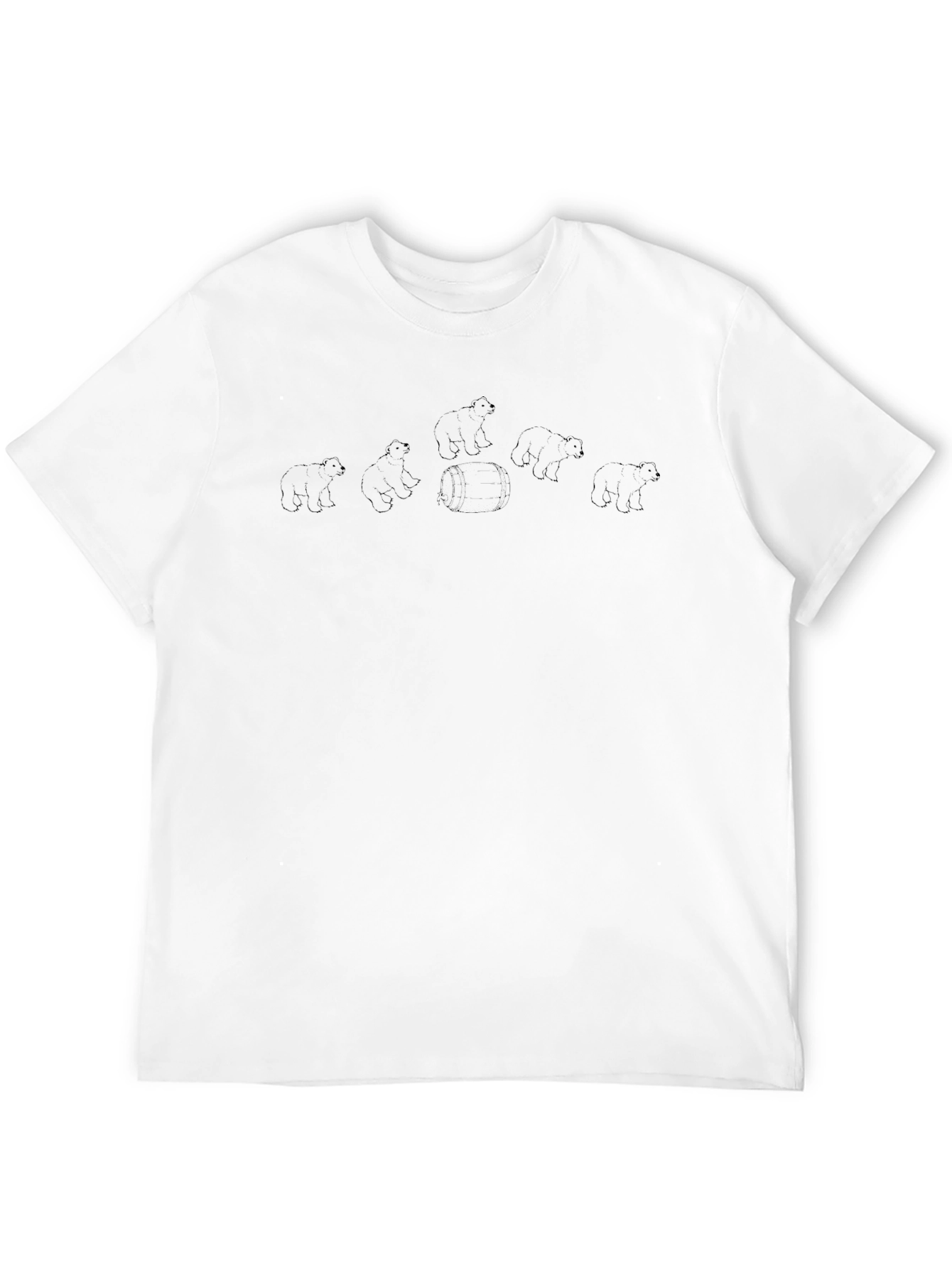 Black Bear Barrel T-Shirt