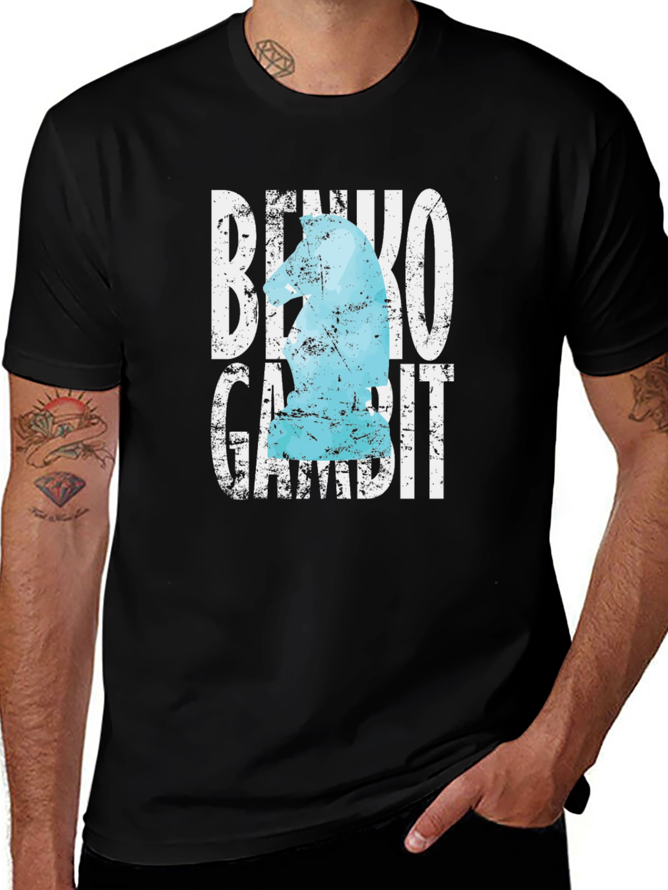 Benko Gambit Chess T-Shirt - Strategy and Style!