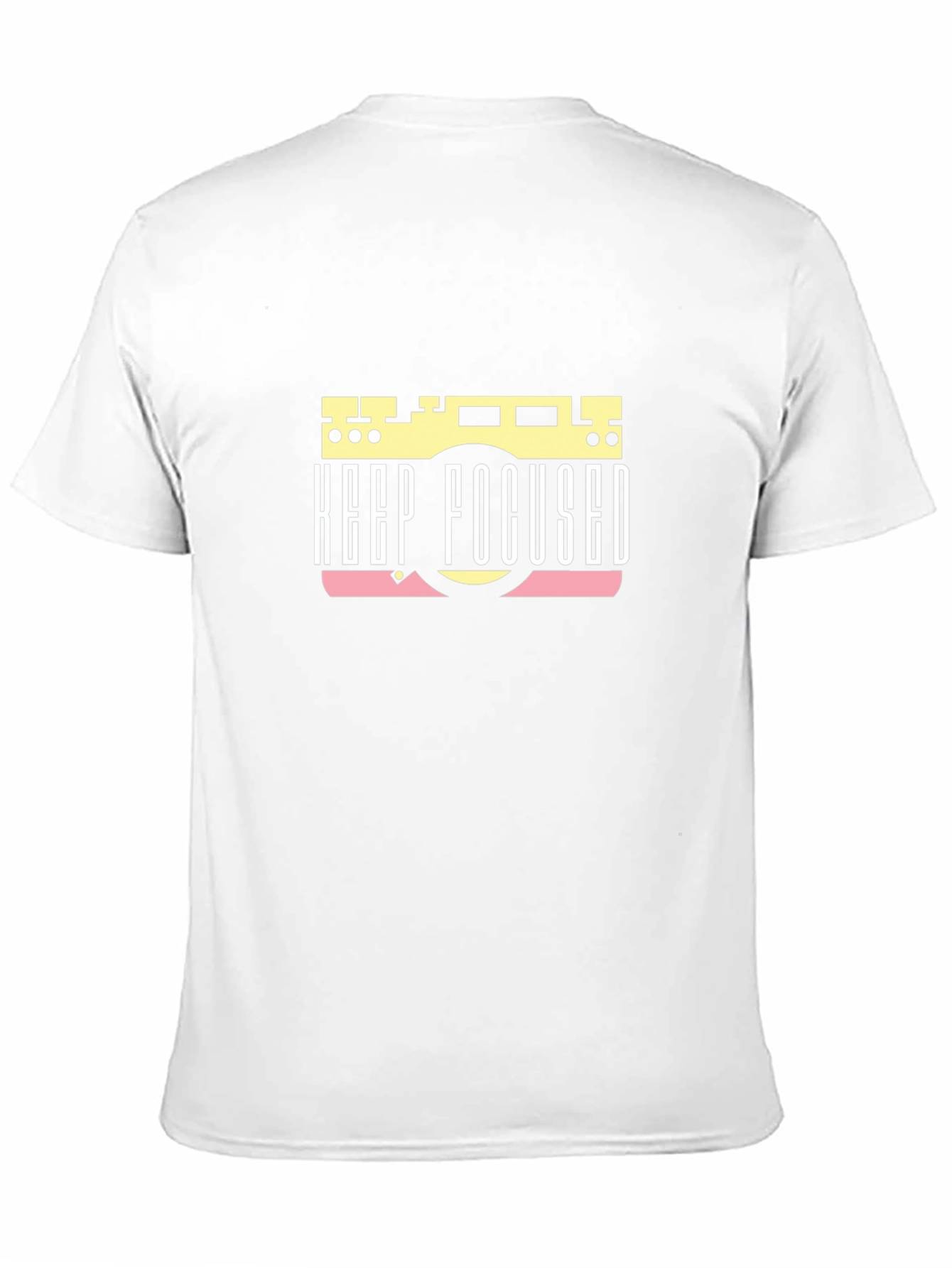Keep Focused Graphic Tee - Black Cotton T-Shirt