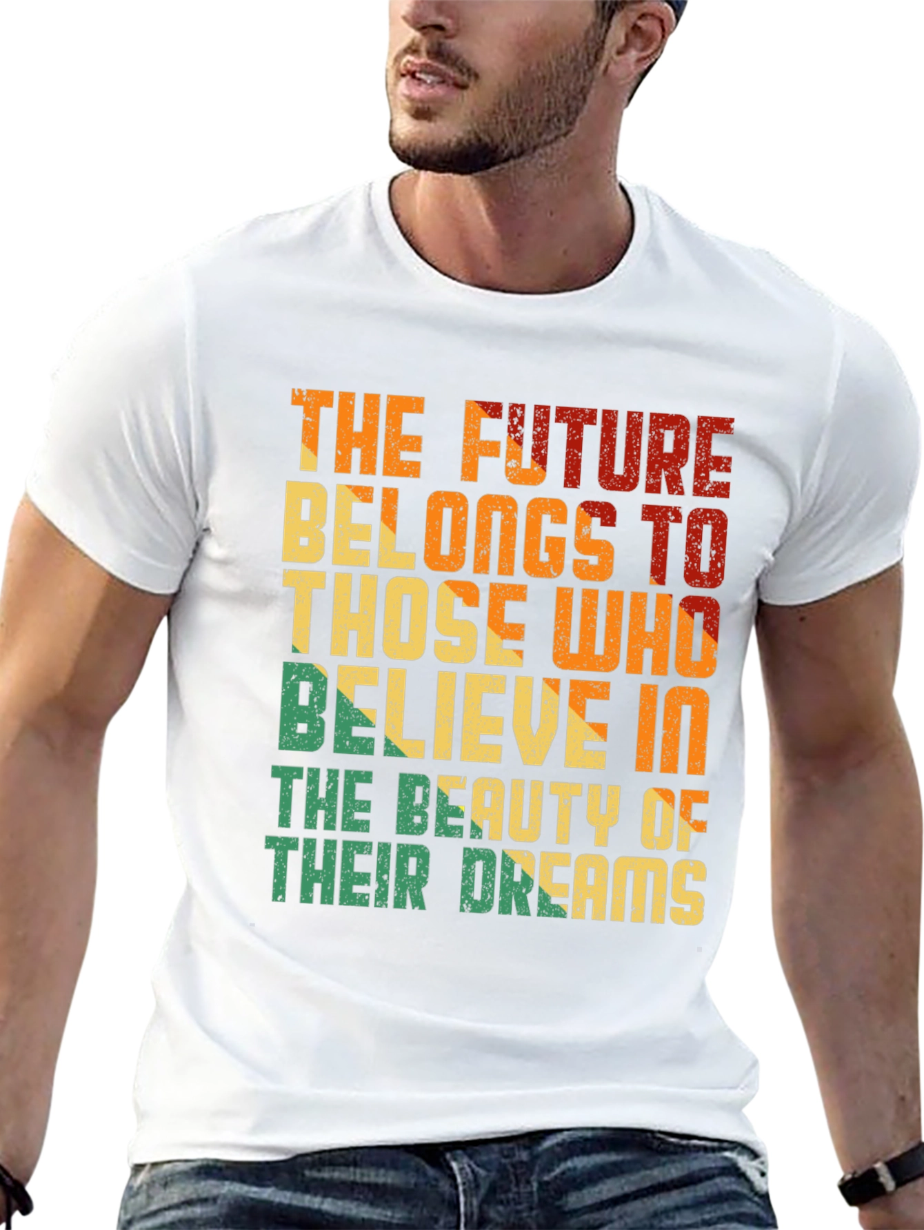 Inspirational Future Belongs Graphic T-Shirt