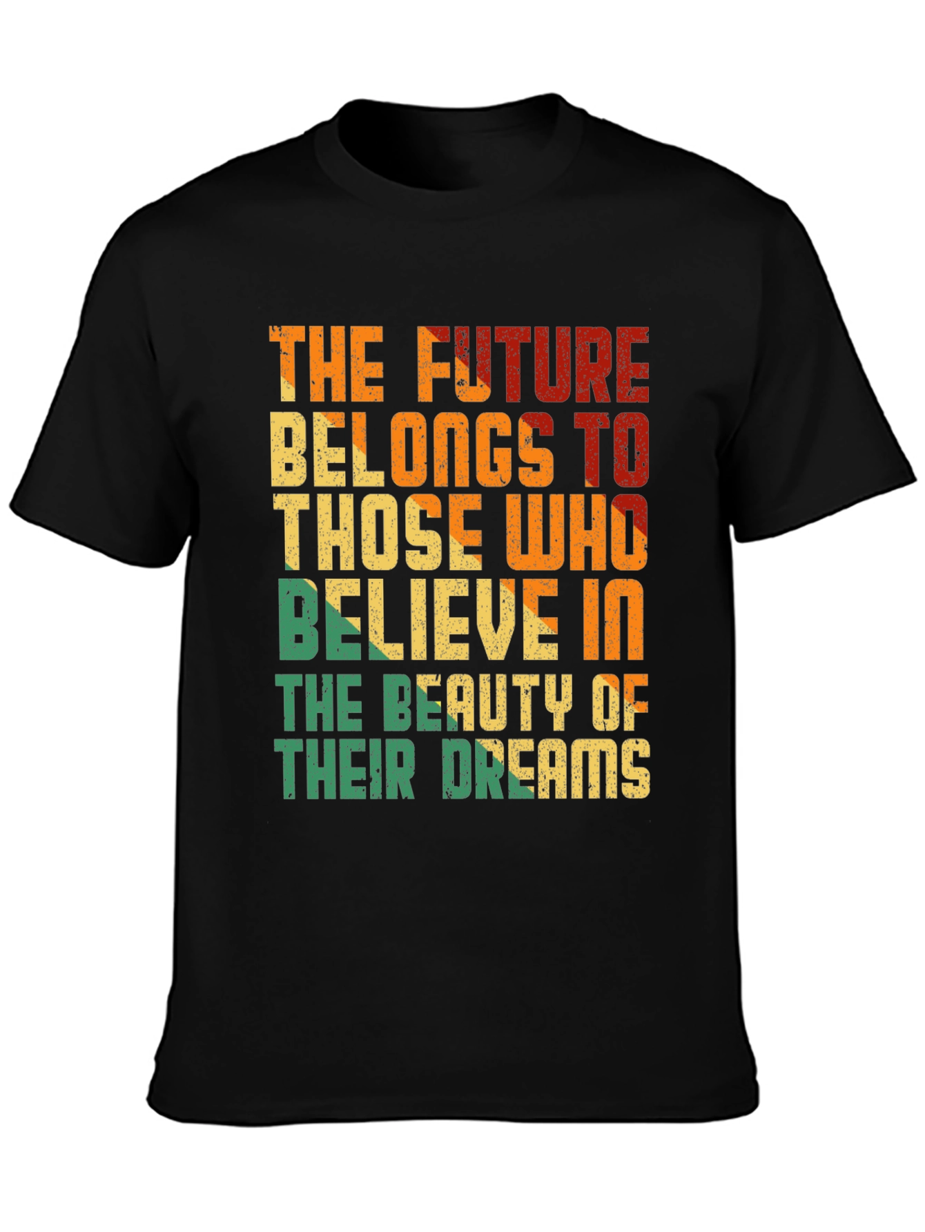 Inspirational Future Belongs Graphic T-Shirt