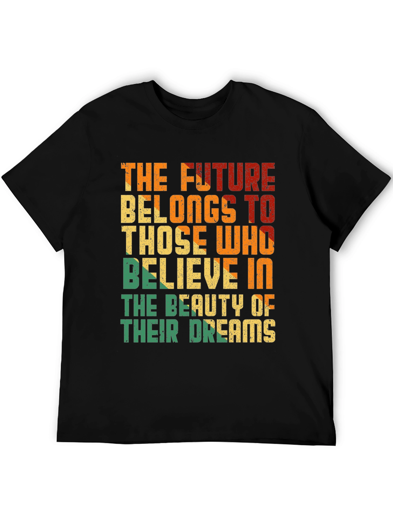 Inspirational Future Belongs Graphic T-Shirt