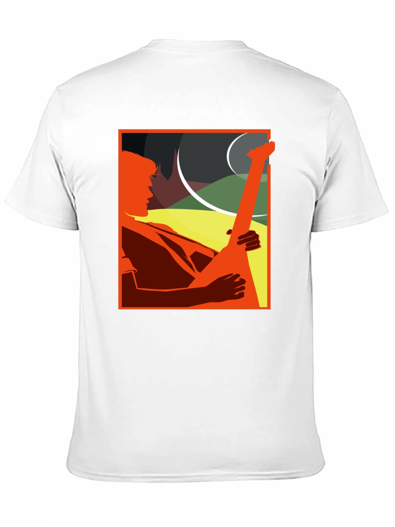 Guitar Player Graphic Tee - Cool Musician T-Shirt