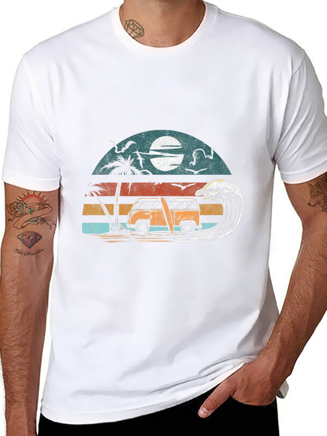 Retro Surf Van Graphic Tee