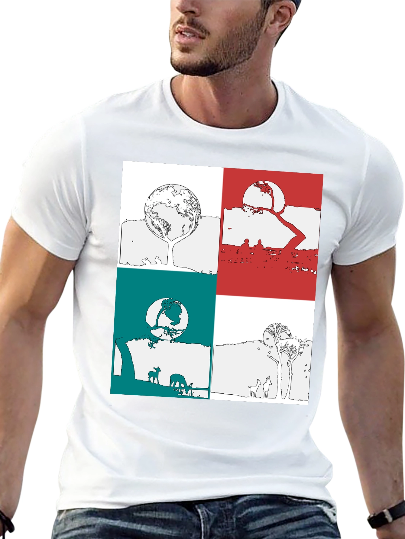 Earth Art T-Shirt: Nature & Conservation Tee