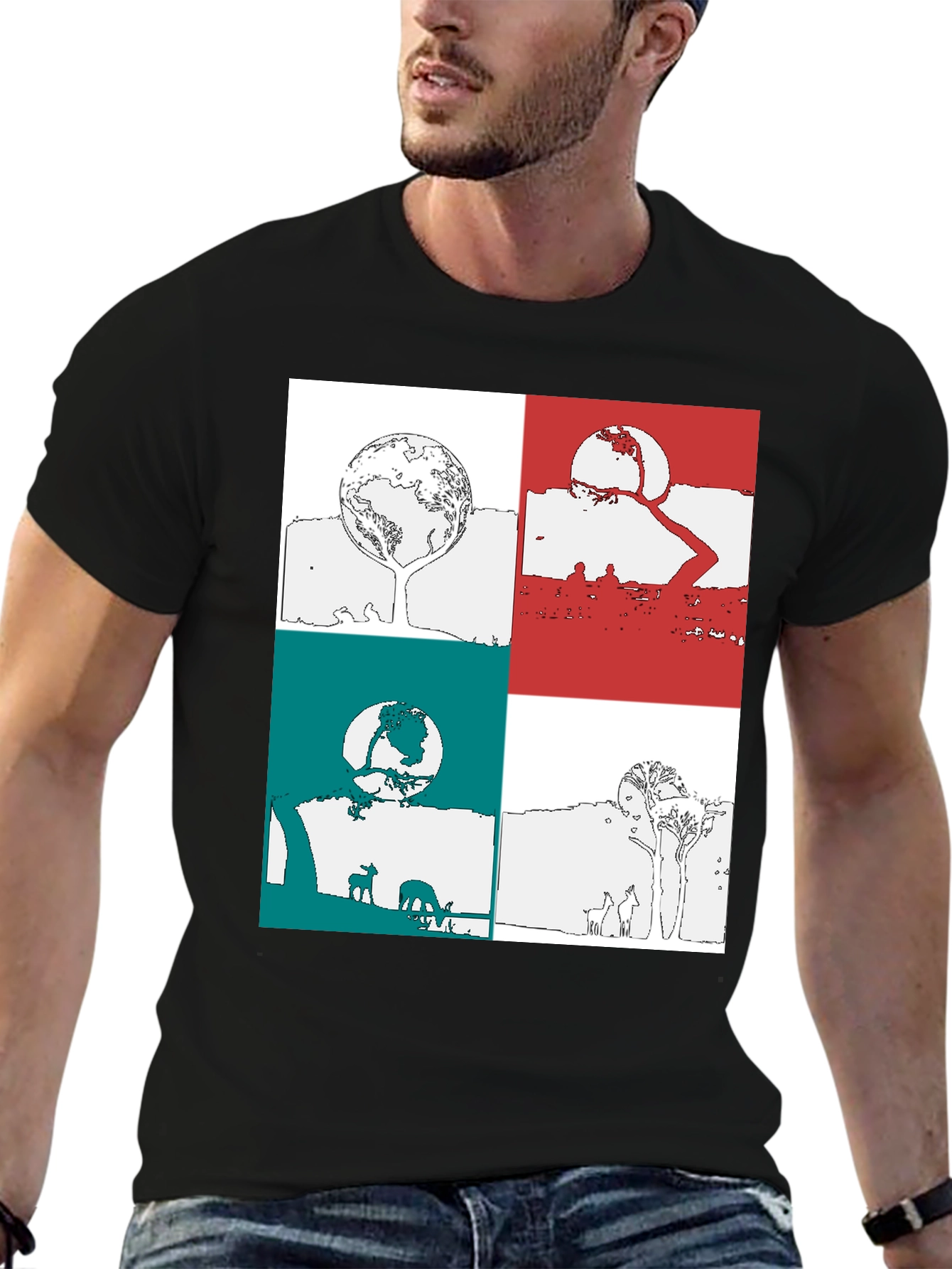 Earth Art T-Shirt: Nature & Conservation Tee