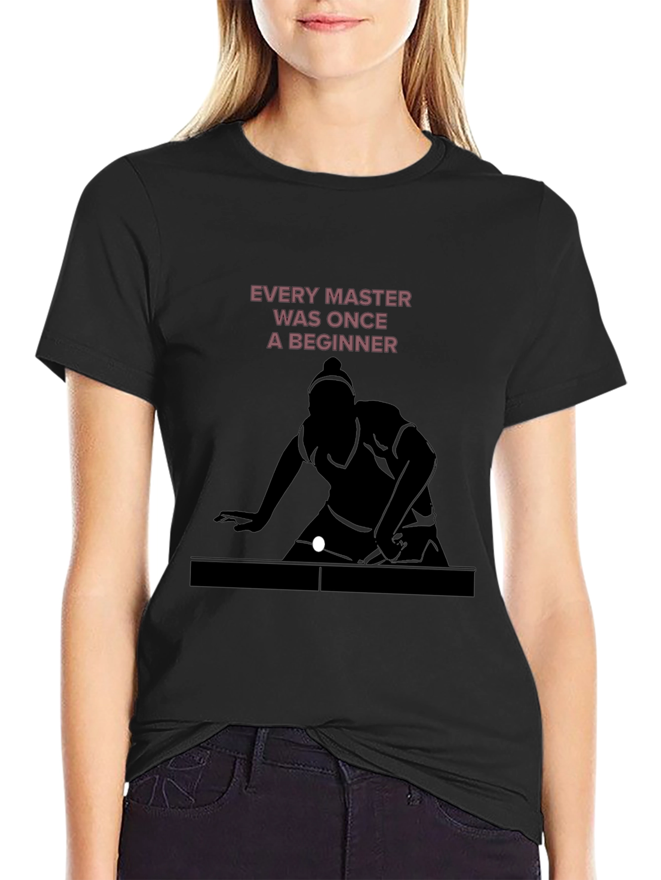 Every Master Beginner T-Shirt - Ping Pong Design