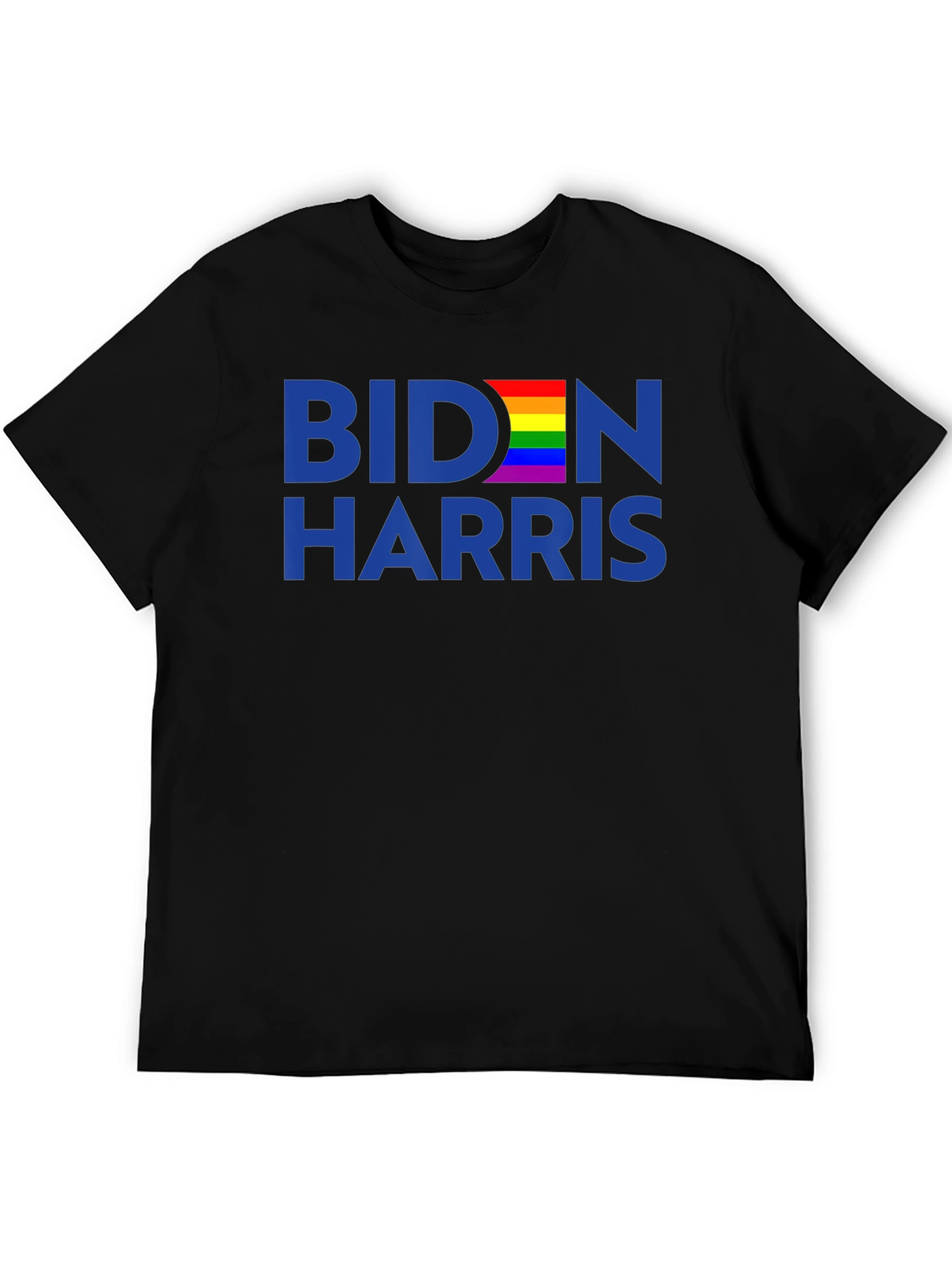 Biden Harris Rainbow Pride T-Shirt