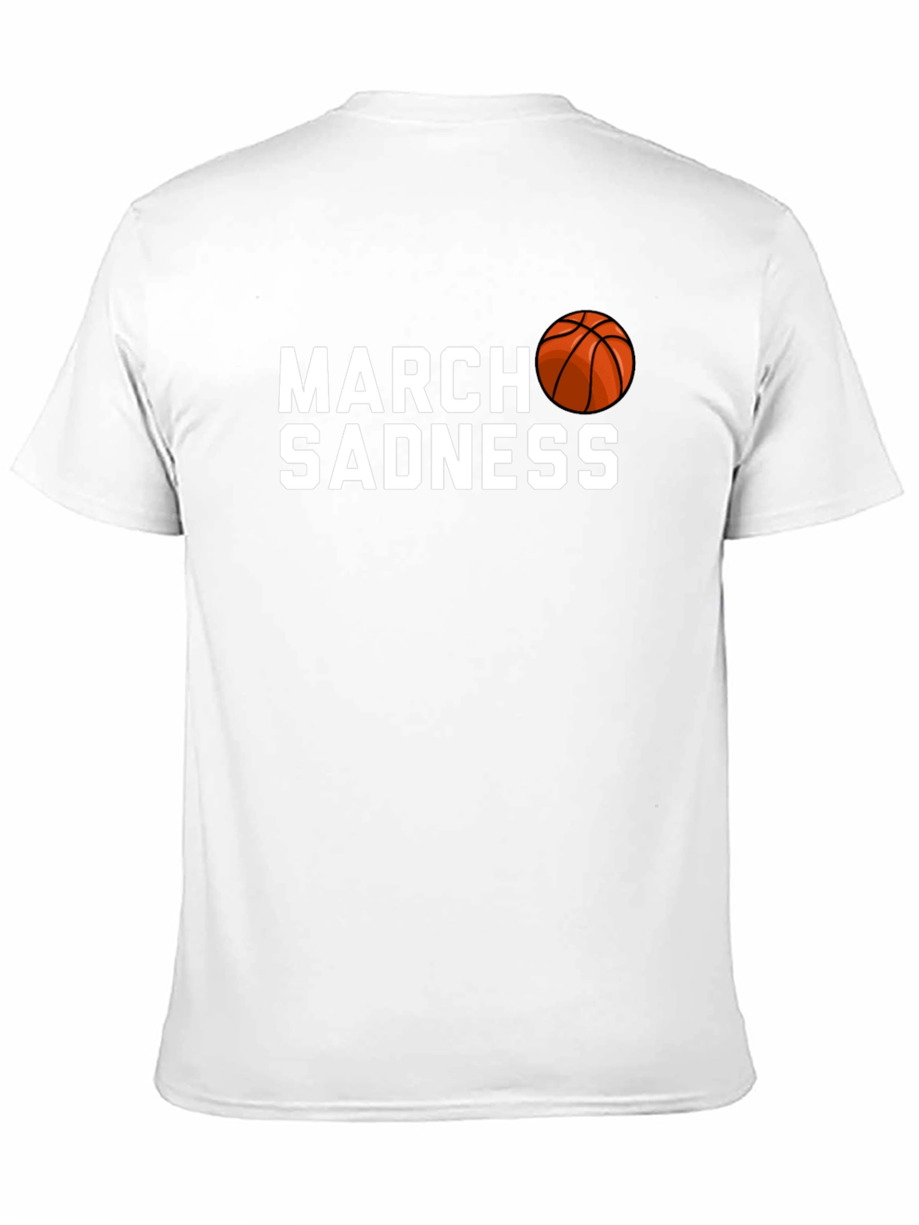 March Sadness Basketball Graphic Tee