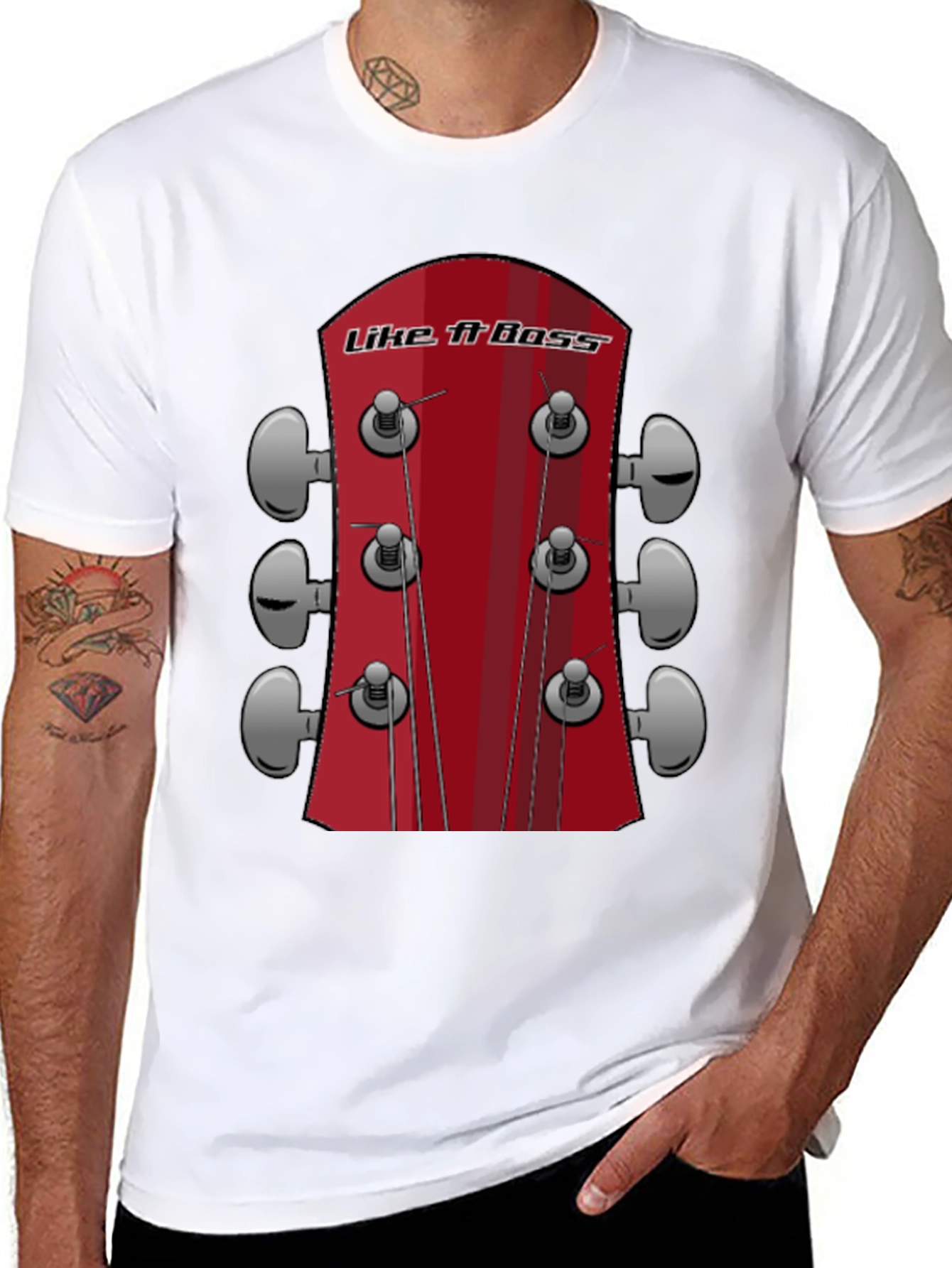 Like a Boss Guitar T-Shirt